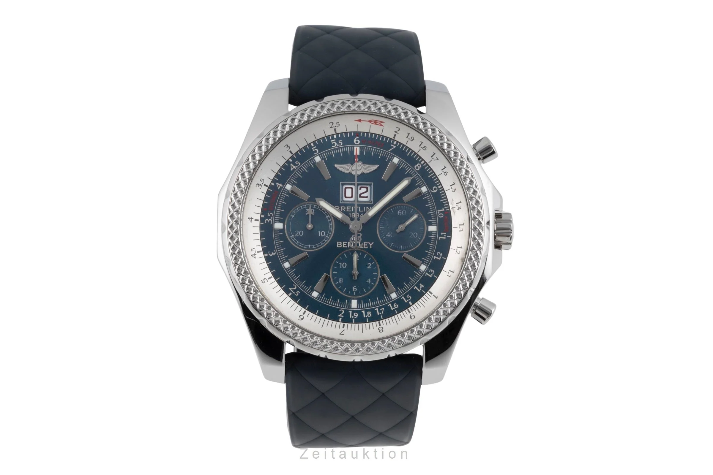 Breitling Bentley 6.75 chronograph steel automatic men's watch A44362  [2504207] - Image 5