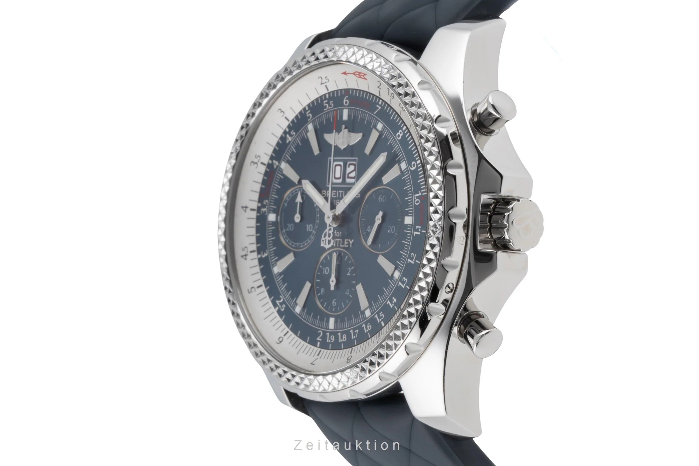Breitling Bentley 6.75 chronograph steel automatic men's watch A44362  [2504207] - Image 7