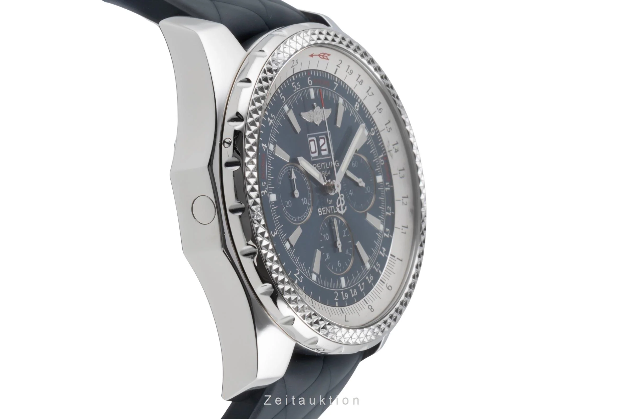 Breitling Bentley 6.75 chronograph steel automatic men's watch A44362  [2504207] - Image 8