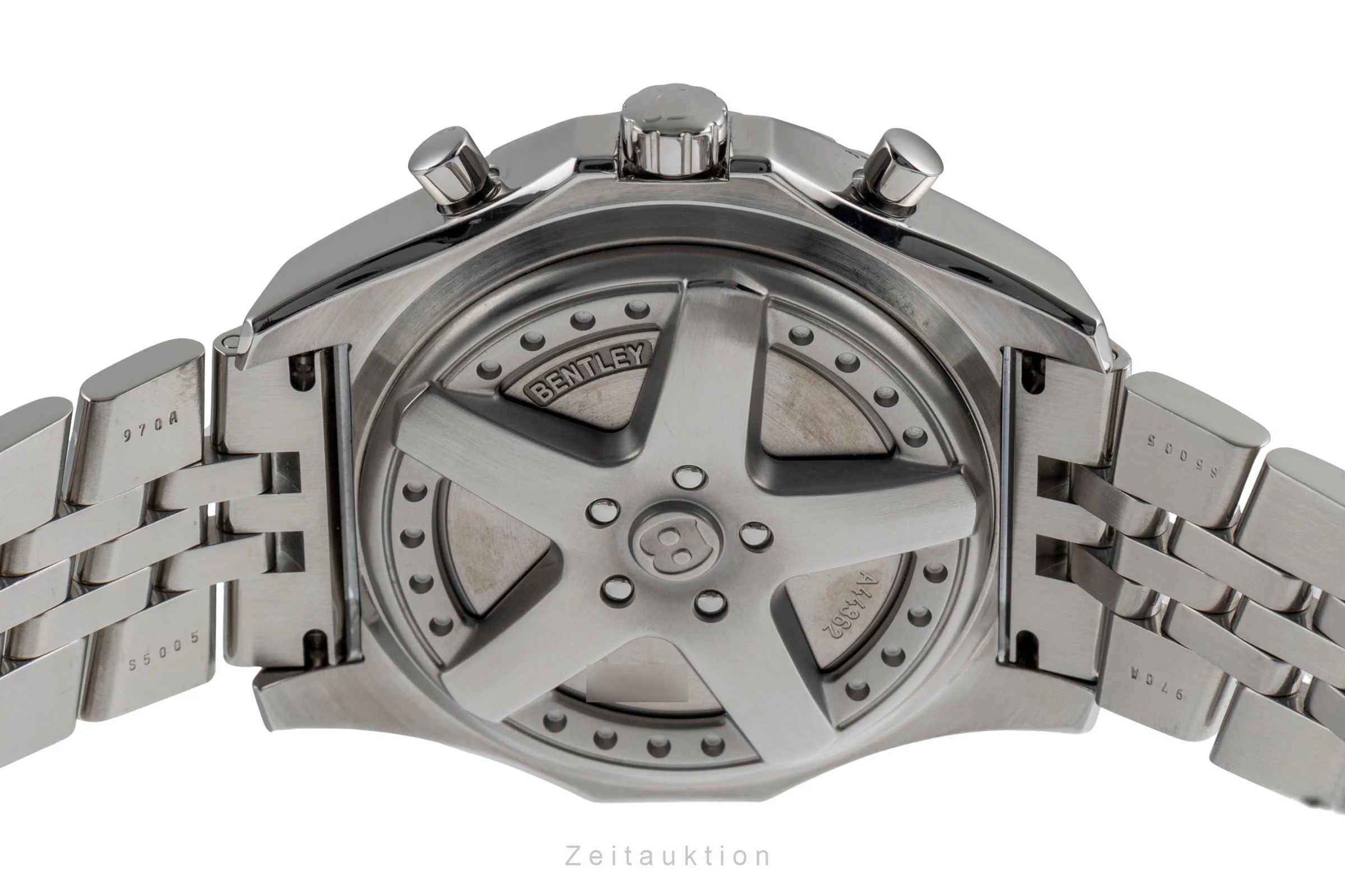 Breitling Bentley 6.75 chronograph steel automatic men's watch A44362B728  [2502594] - Image 11