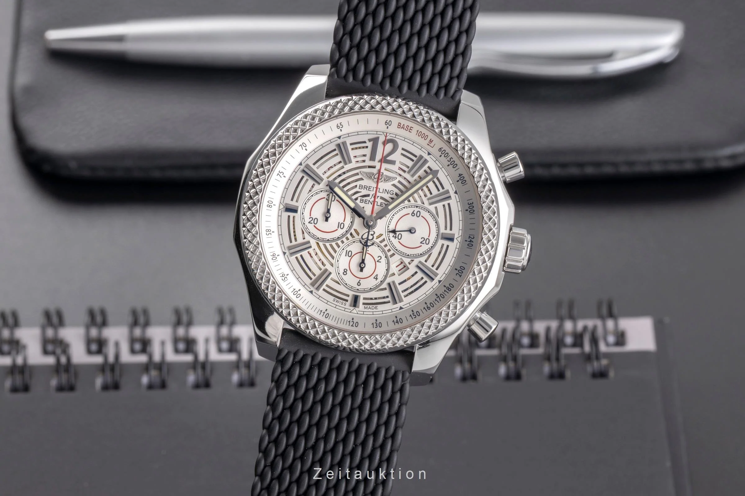Breitling Bentley Barnato 42 chronograph steel automatic men's watch A41390  [2504208] - Image 2
