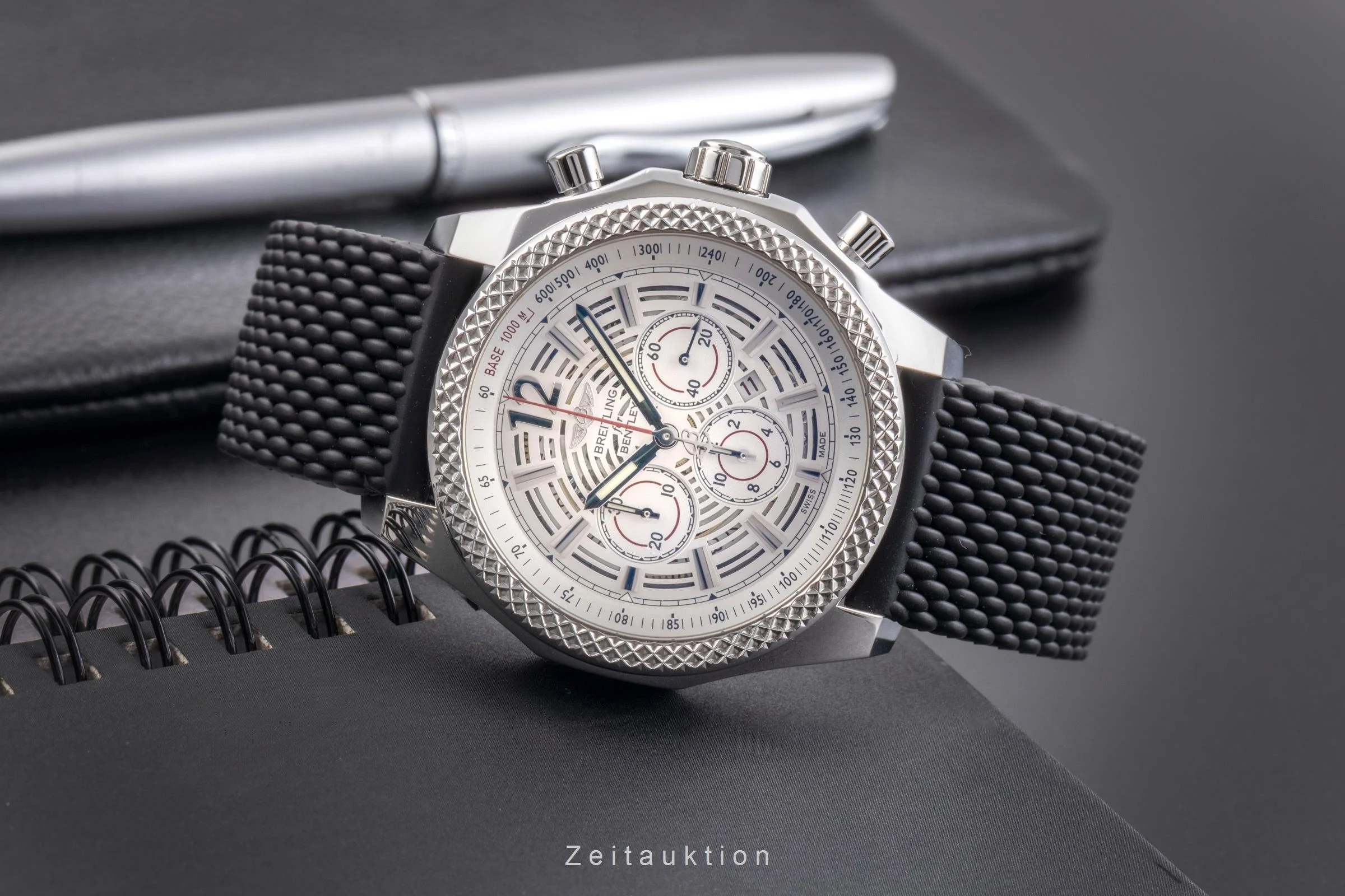 Breitling Bentley Barnato 42 chronograph steel automatic men's watch A41390  [2504208] - Image 3