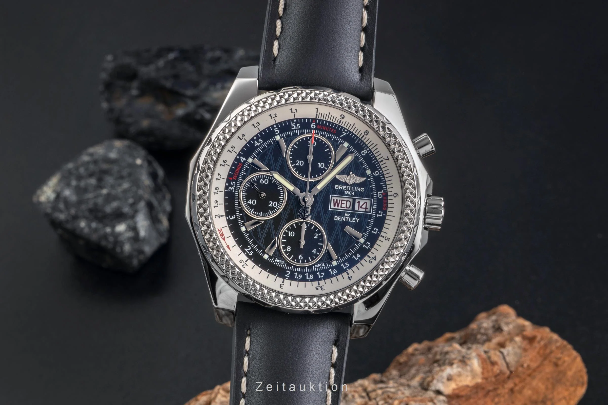 Breitling Bentley chronograph steel automatic men's watch A13362  [2503127] - Image 2