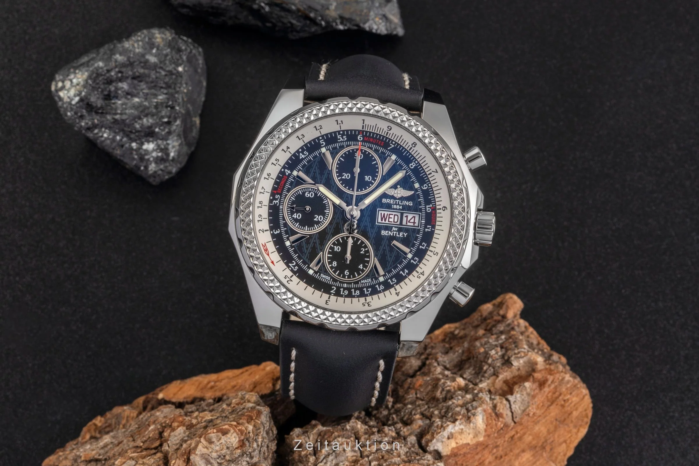 Breitling Bentley chronograph steel automatic men's watch A13362  [2503127] - Image 4