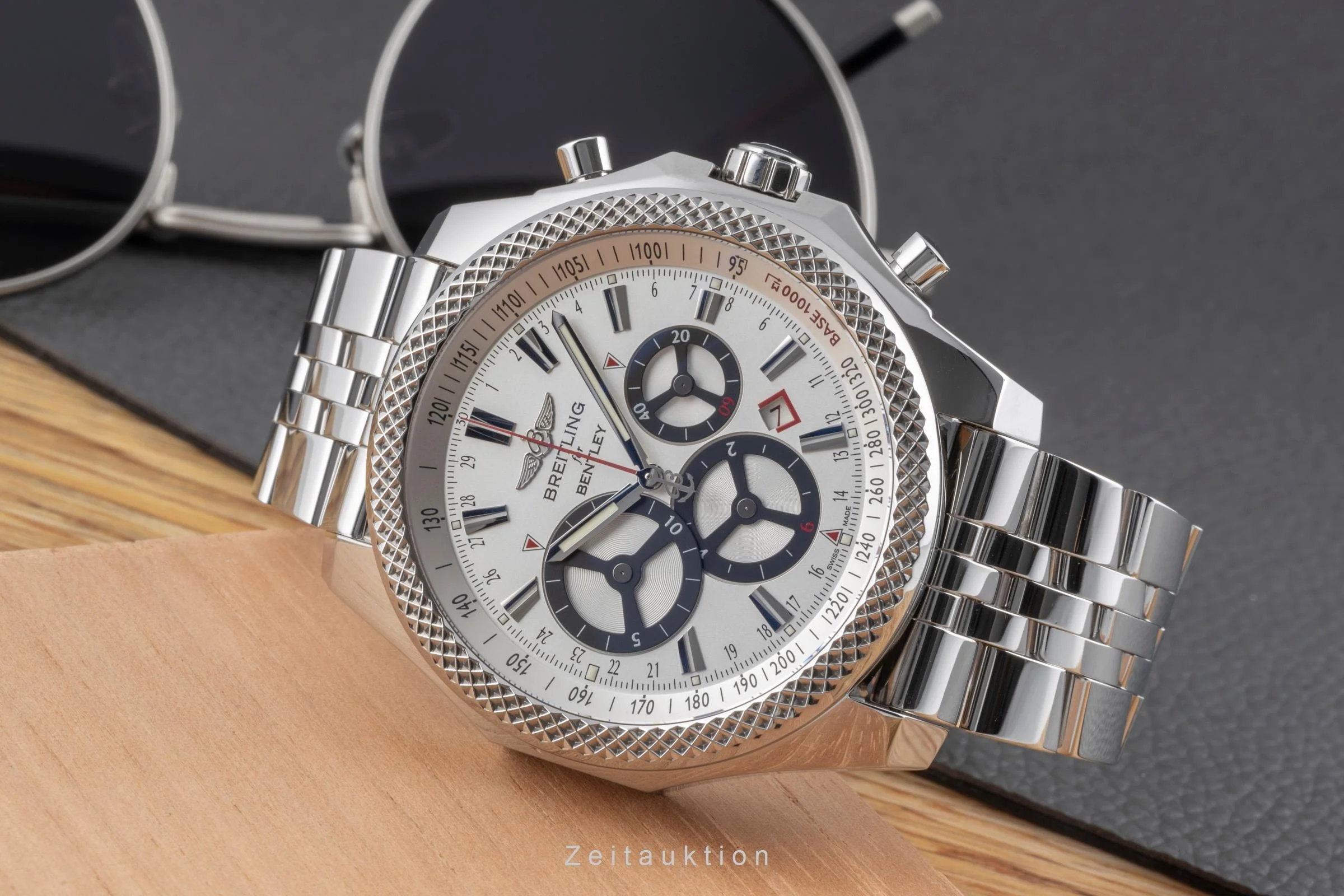 Breitling Bentley chronograph steel automatic men's watch A25366  [2504510] - Image 3