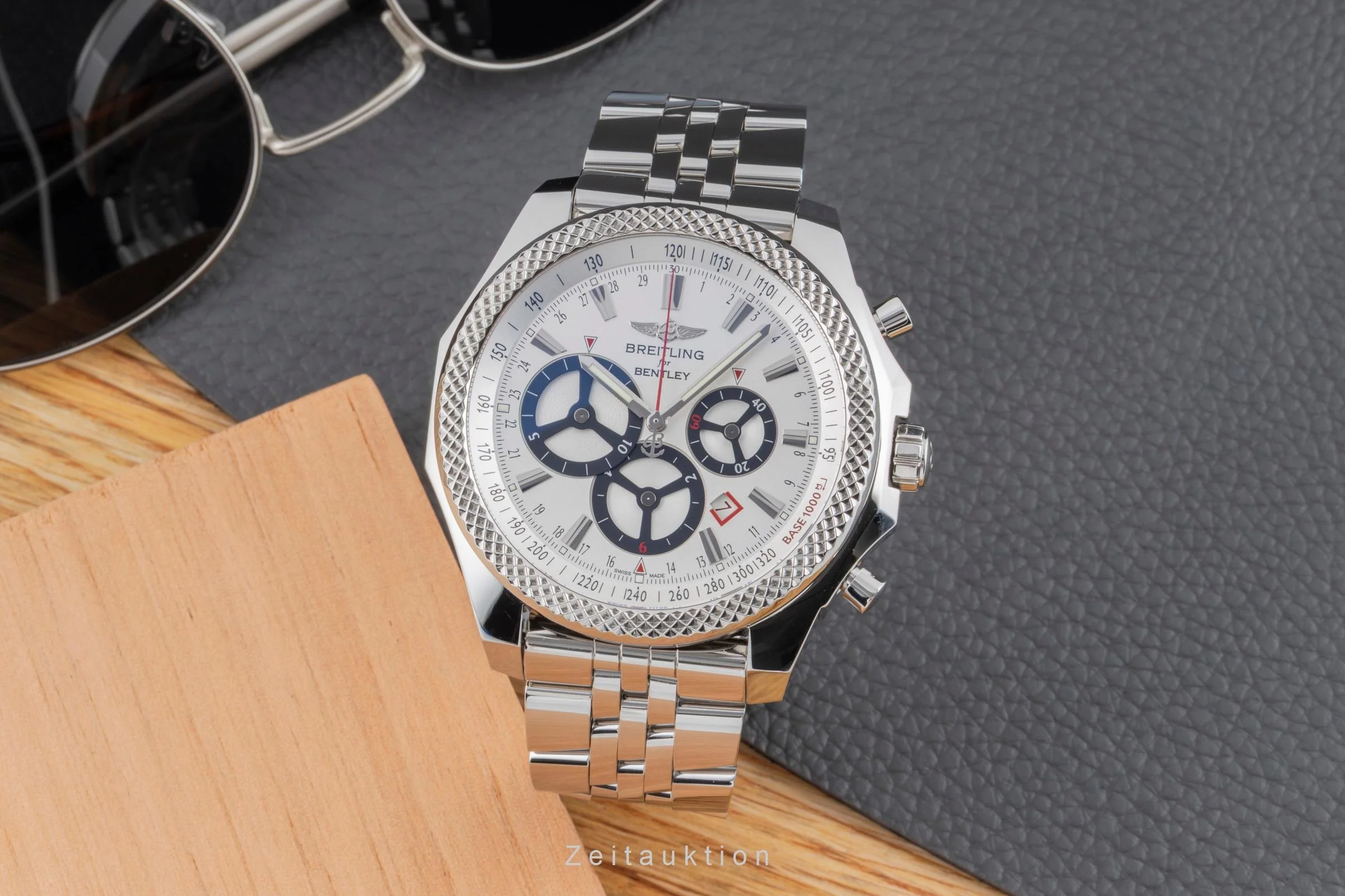 Breitling Bentley chronograph steel automatic men's watch A25366  [2504510] - Image 4