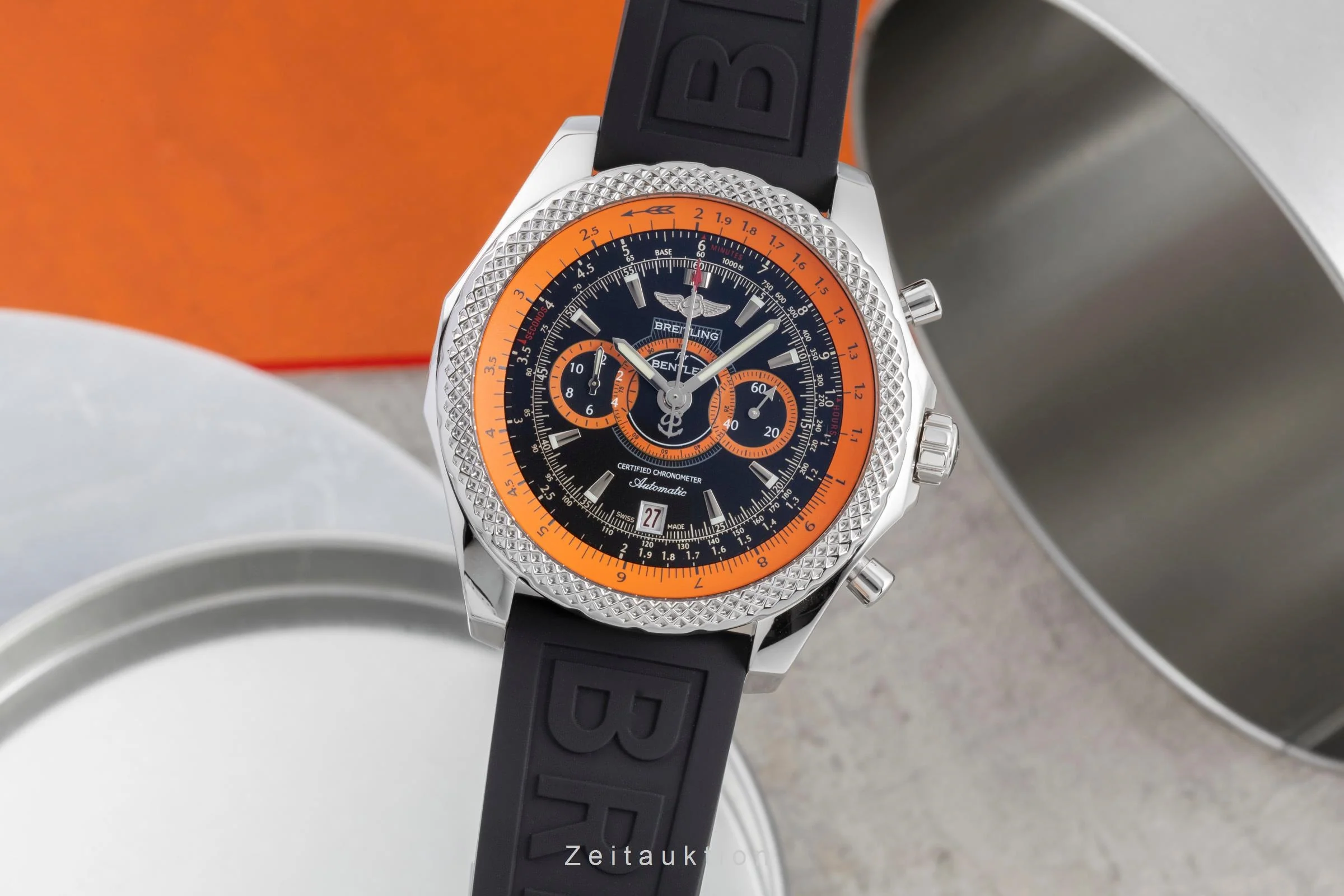 Breitling Bentley chronograph steel automatic men's watch A26364 Limited  [2505952] - Image 2