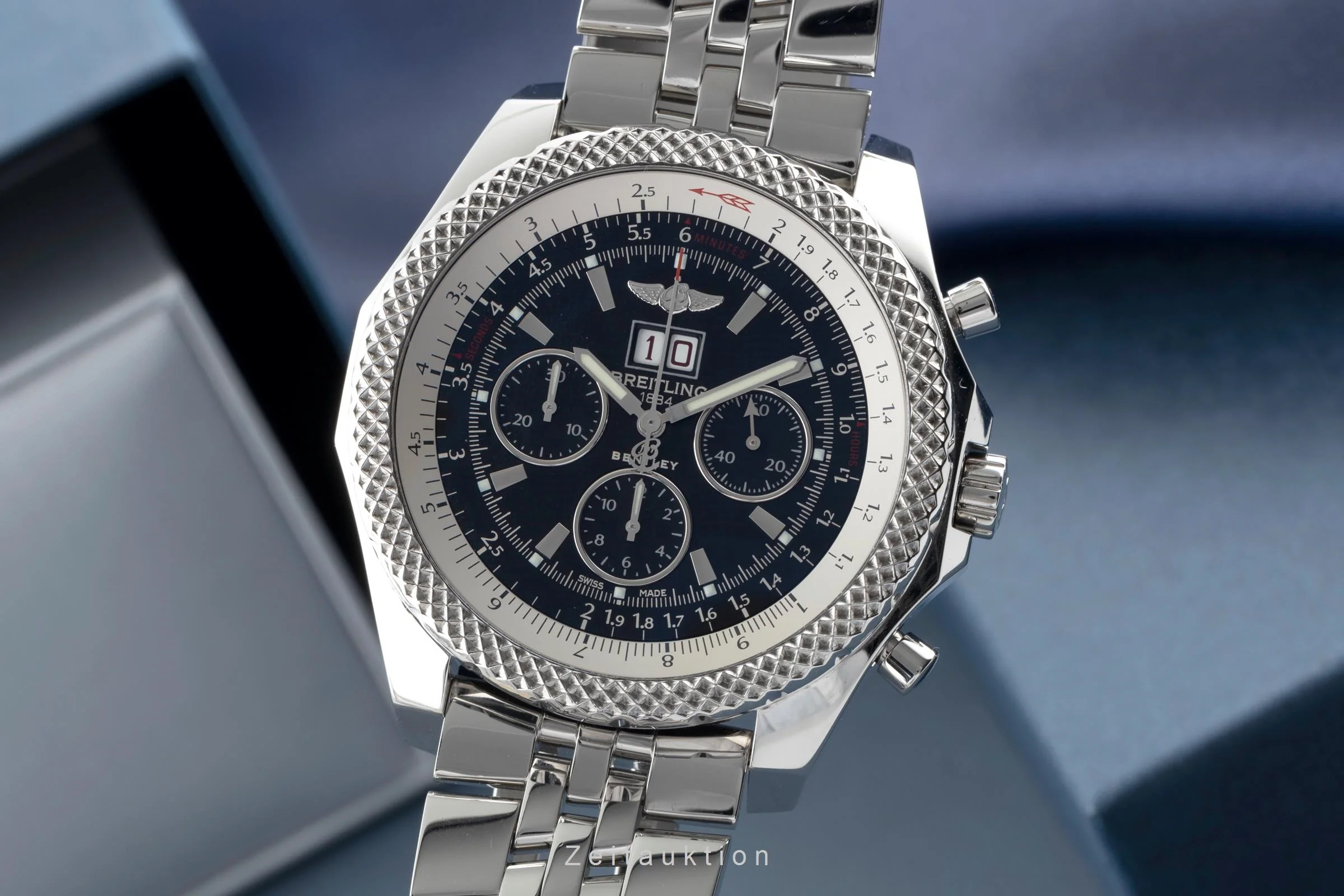 Breitling Bentley chronograph steel automatic men's watch A44364  [2504389] - Image 2