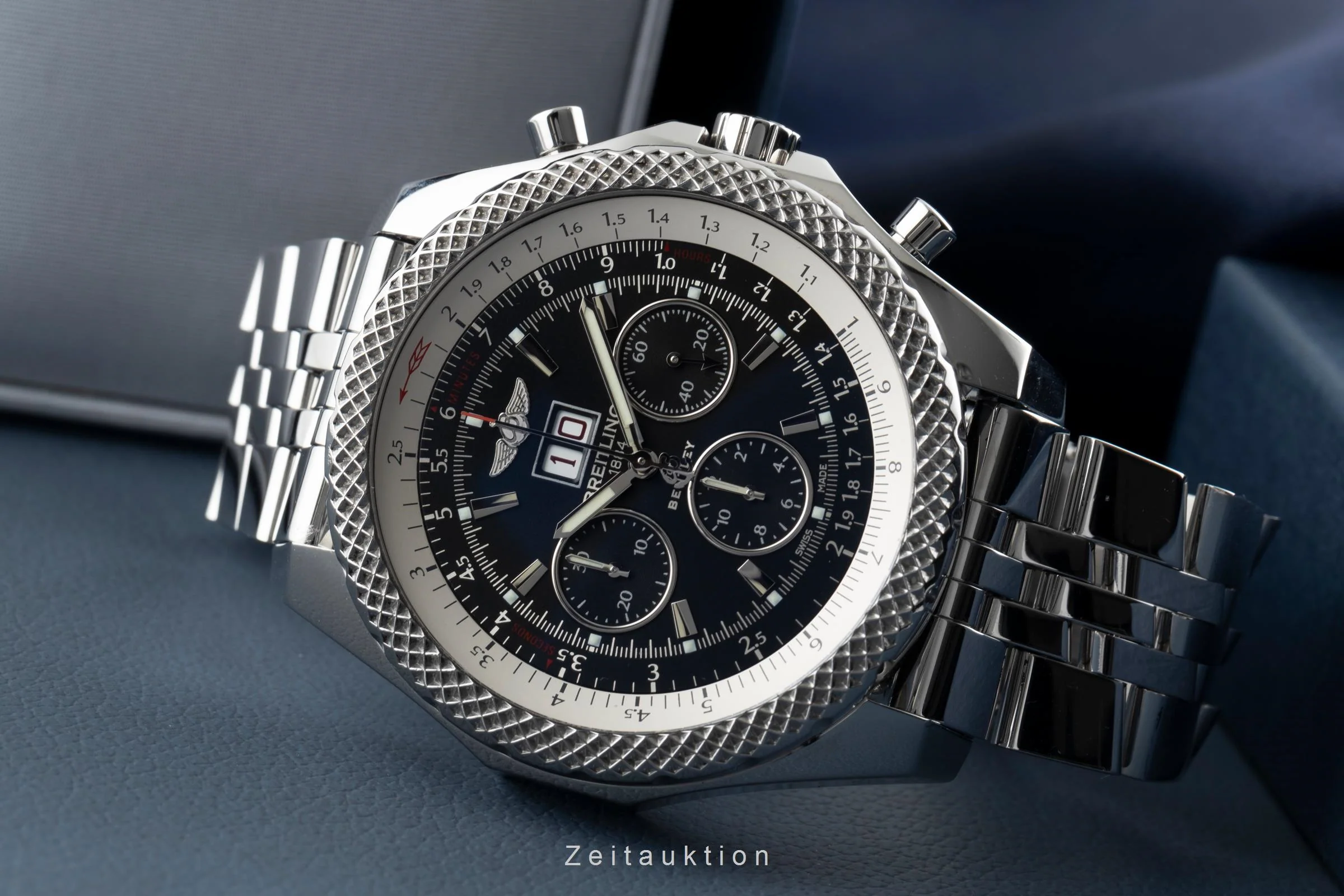 Breitling Bentley chronograph steel automatic men's watch A44364  [2504389] - Image 3