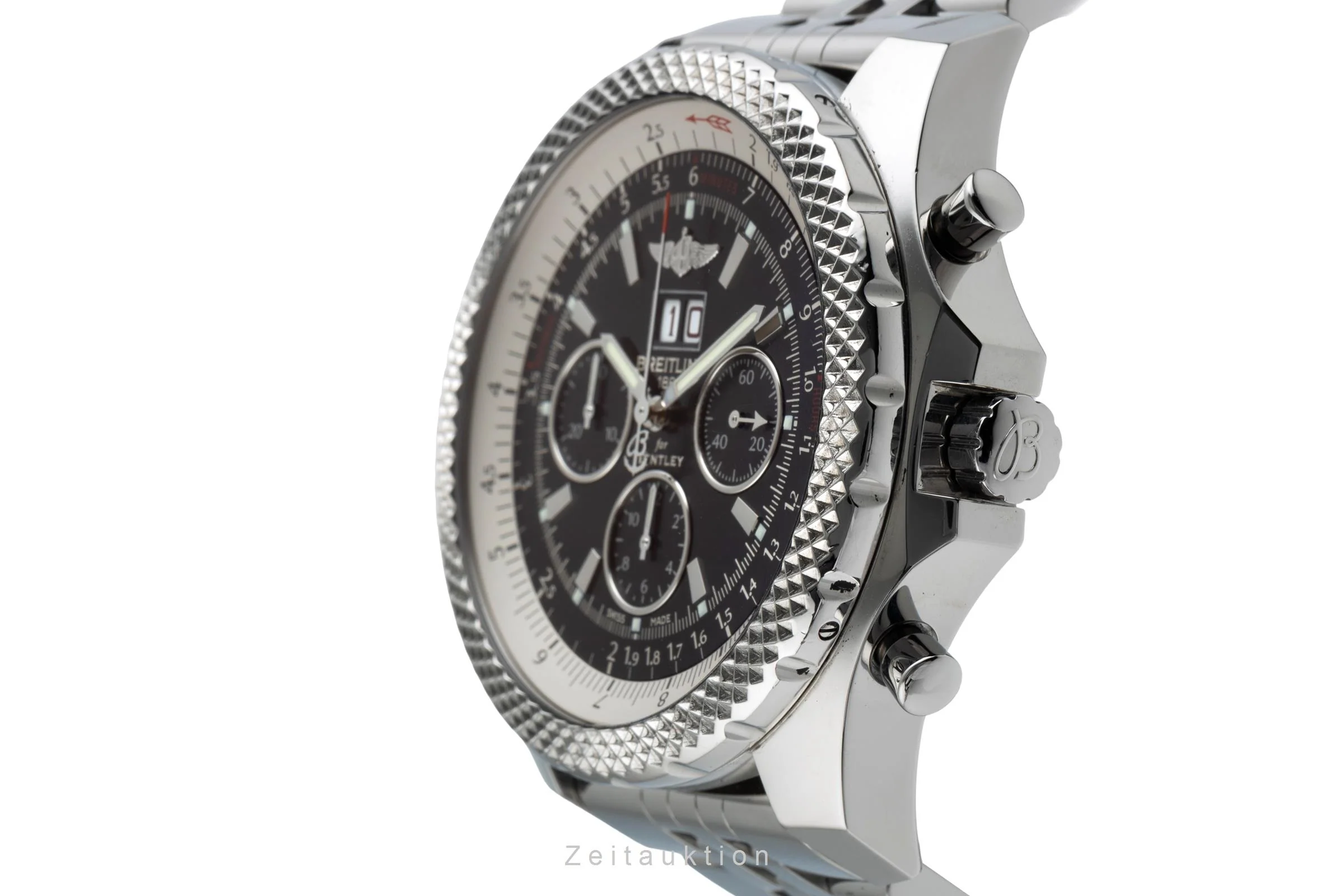 Breitling Bentley chronograph steel automatic men's watch A44364  [2504389] - Image 7