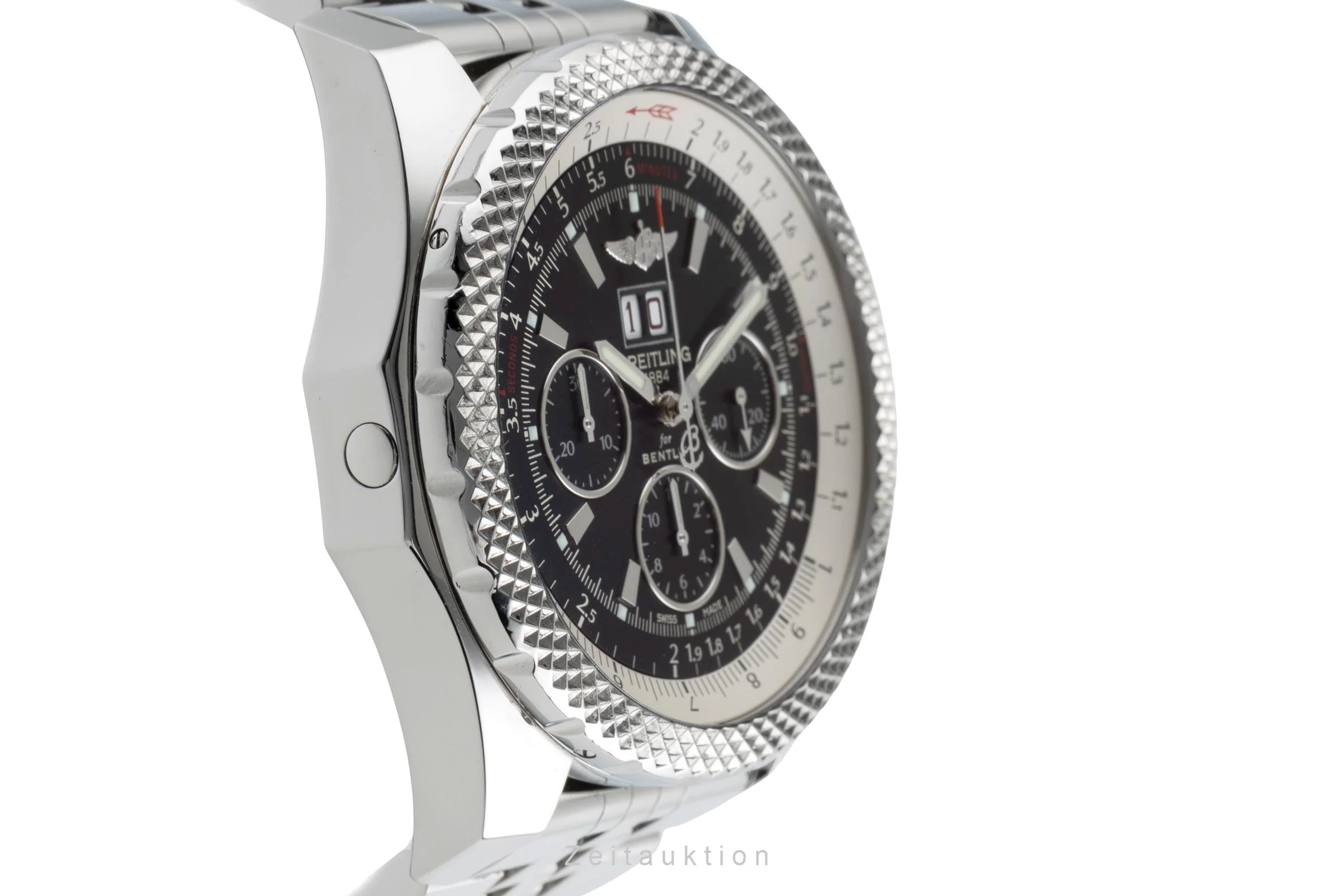 Breitling Bentley chronograph steel automatic men's watch A44364  [2504389] - Image 8