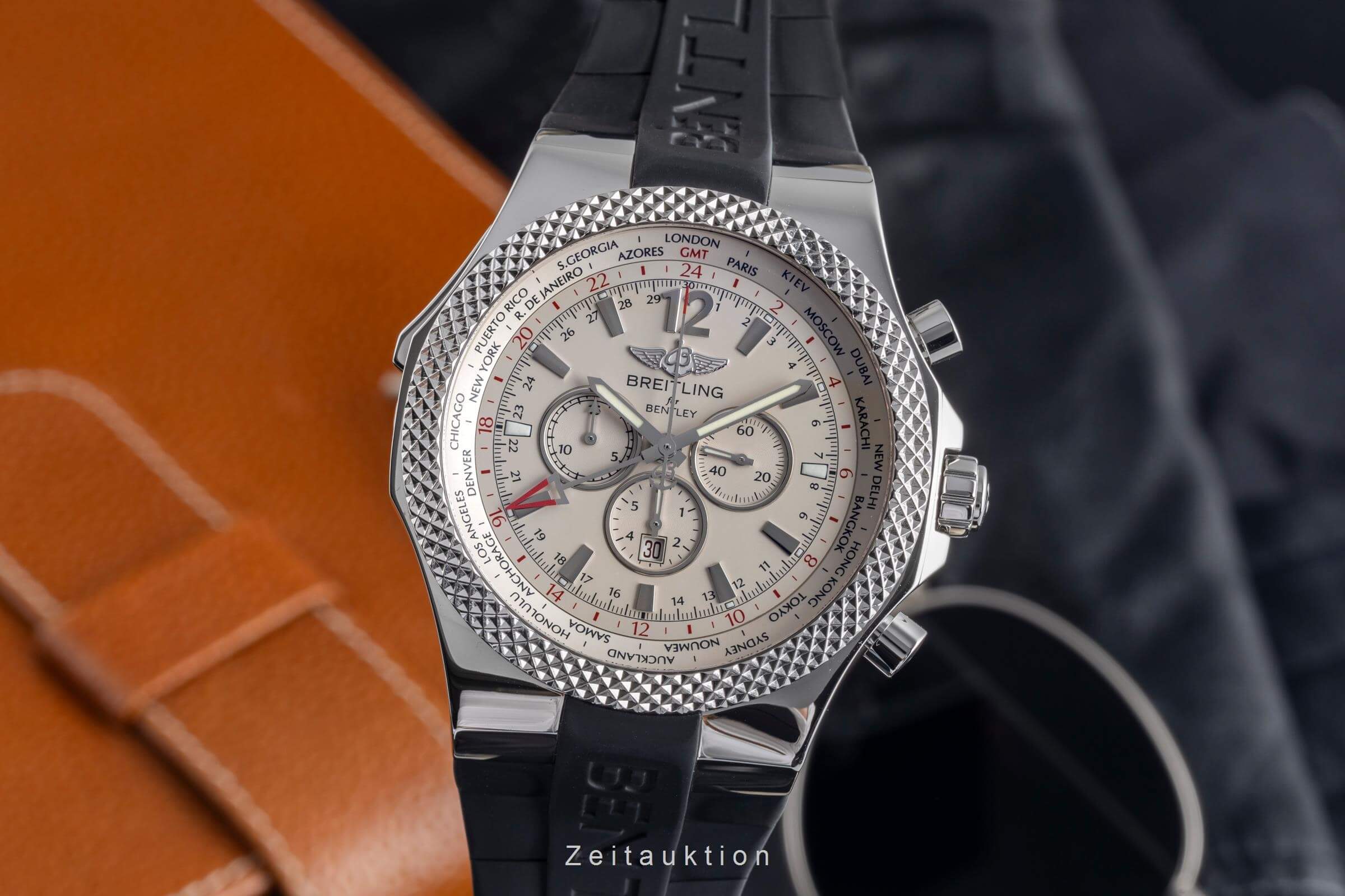 Breitling Bentley chronograph steel automatic men's watch A4736212/G657  [2502168] - Image 2