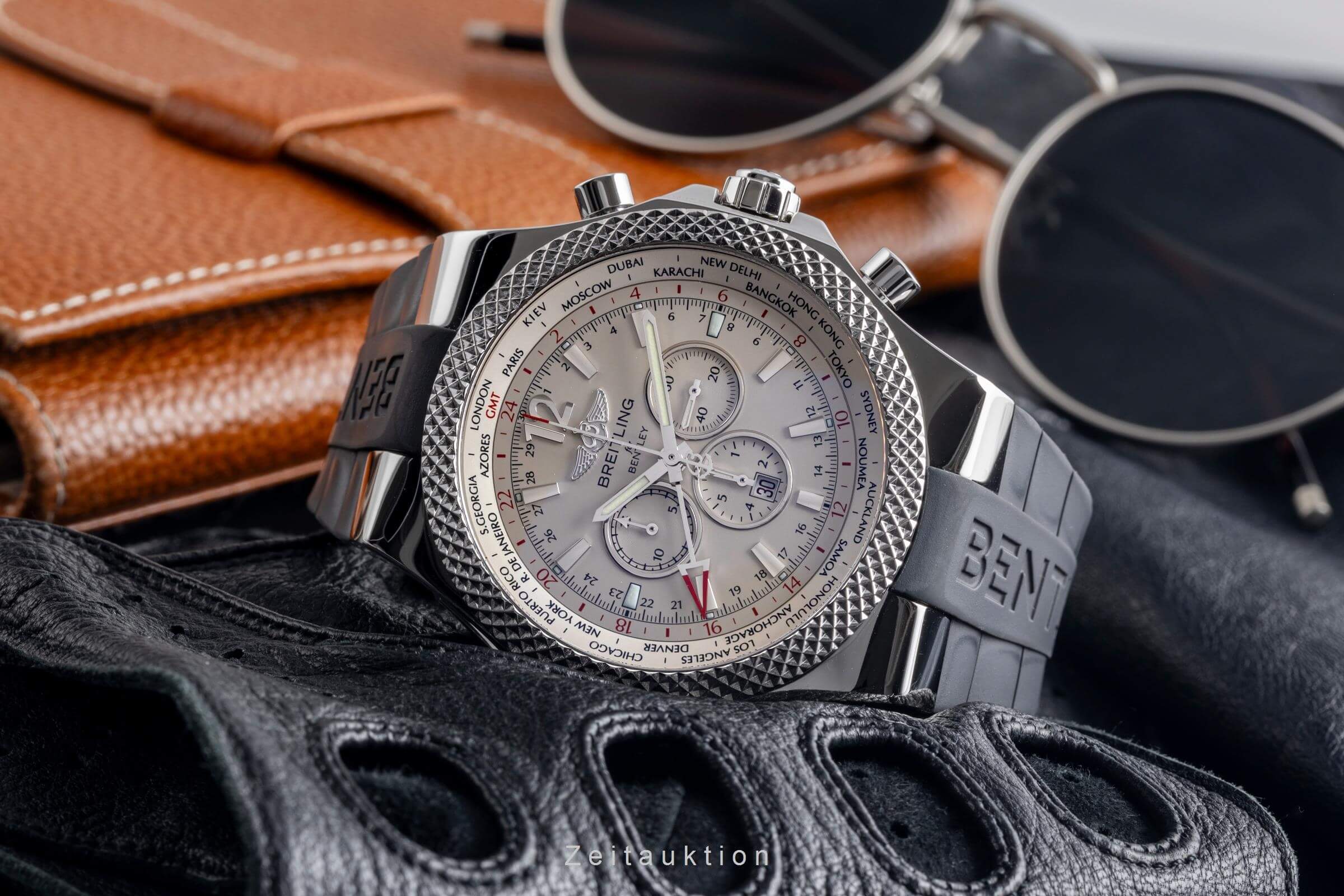 Breitling Bentley chronograph steel automatic men's watch A4736212/G657  [2502168] - Image 3