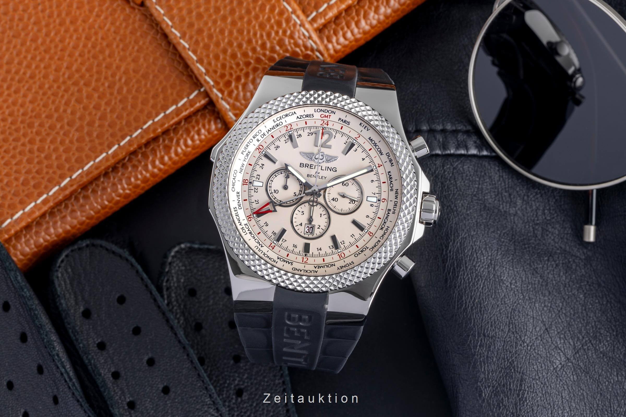 Breitling Bentley chronograph steel automatic men's watch A4736212/G657  [2502168] - Image 4