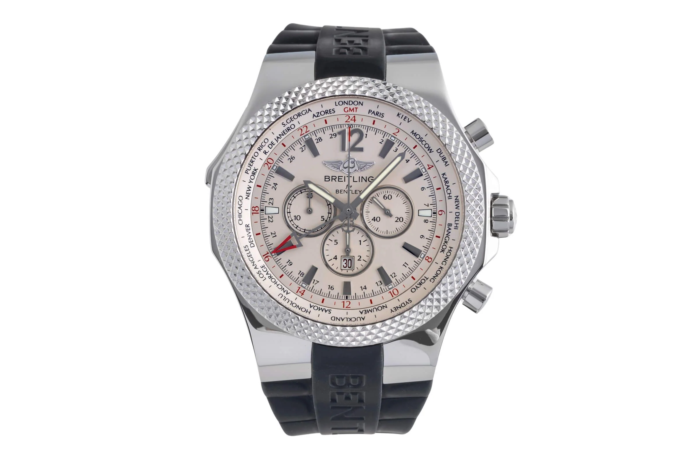 Breitling Bentley chronograph steel automatic men's watch A4736212/G657  [2502168] - Image 5