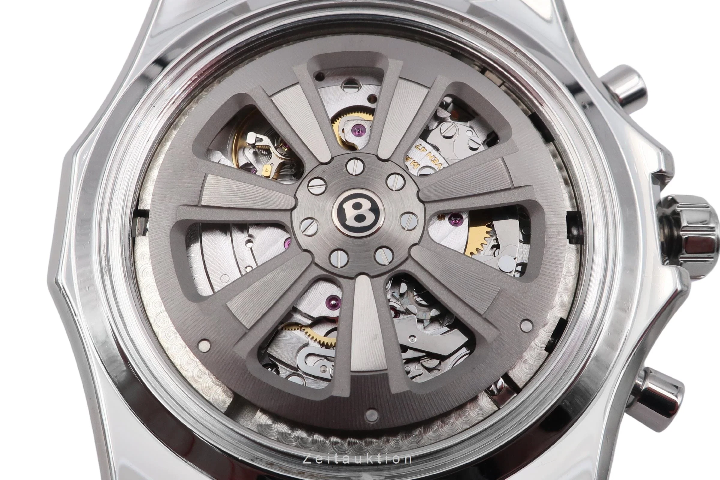 Breitling Bentley chronograph steel automatic men's watch AB061112/G802  [2505233] - Image 15