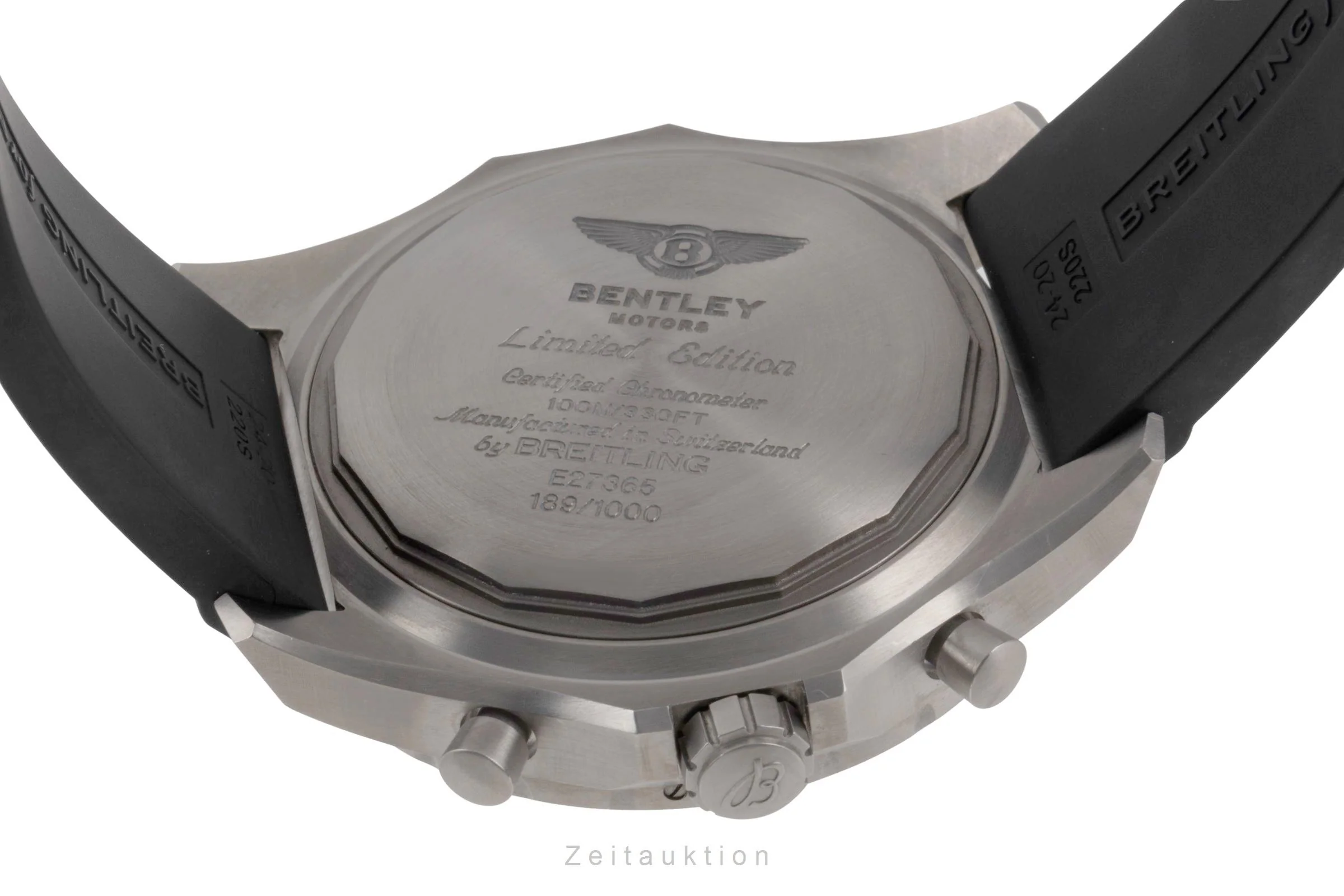 Breitling Bentley chronograph titanium automatic men's watch E27365 29 Limited  [2506555] - Image 12