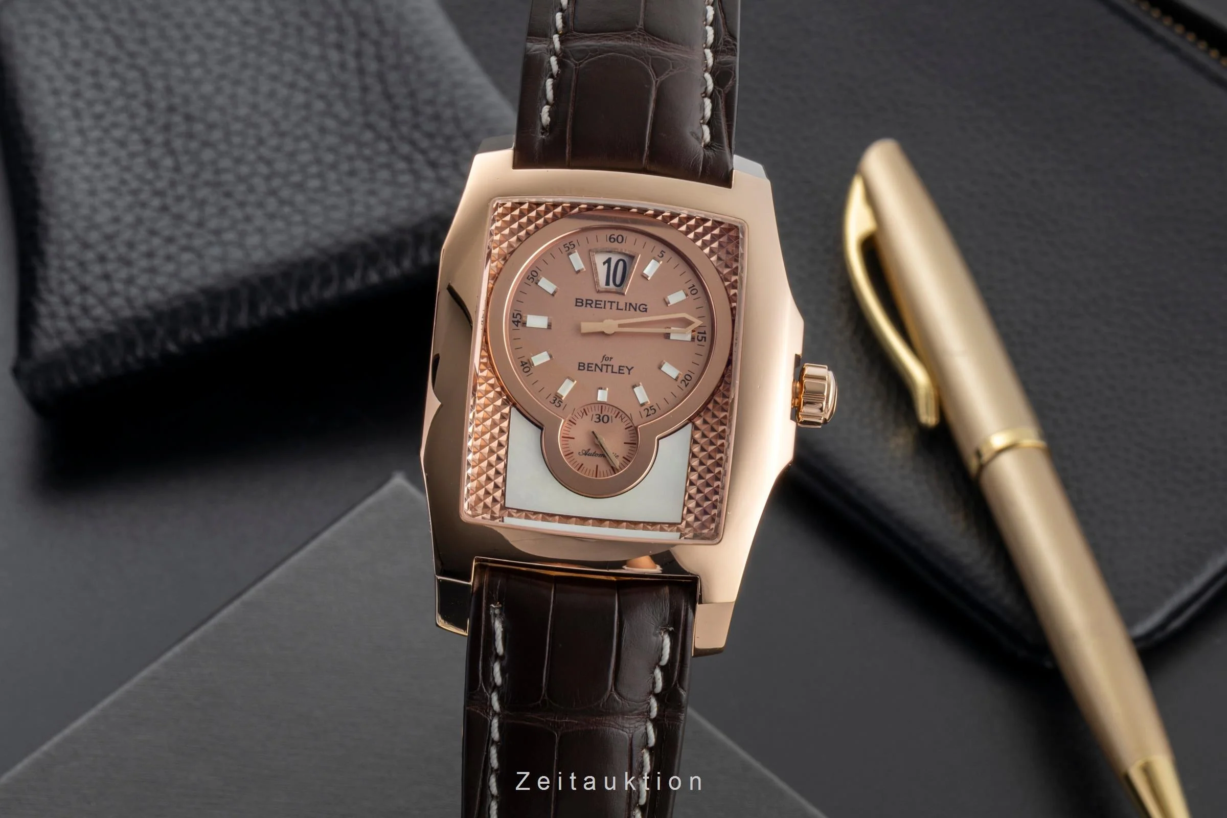 Breitling Bentley Flying B 18 ct red gold automatic men's watch R28362  [2600231] - Image 2