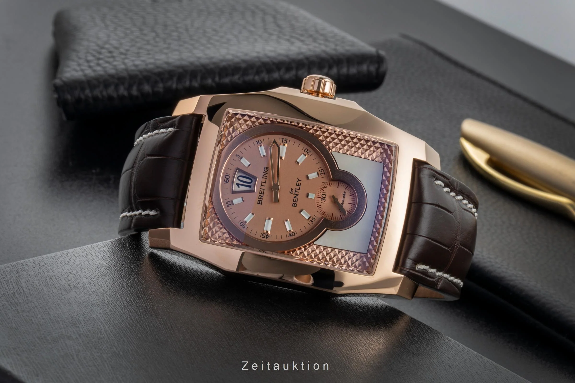 Breitling Bentley Flying B 18 ct red gold automatic men's watch R28362  [2600231] - Image 3