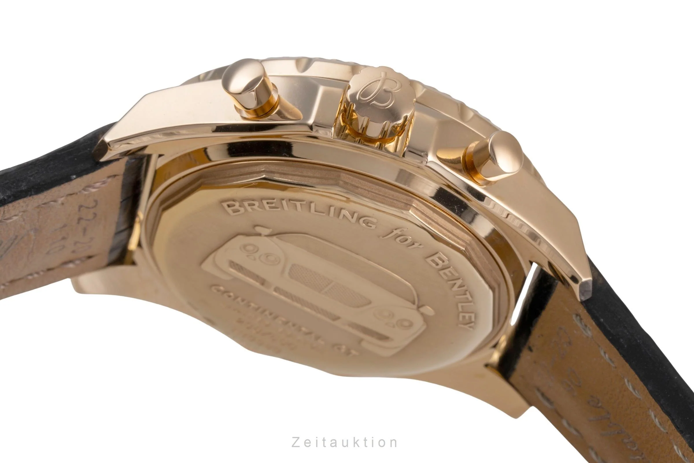 Breitling Bentley GT chronograph 18 ct gold automatic men's watch H13363 Limited  [2505297] - Image 12
