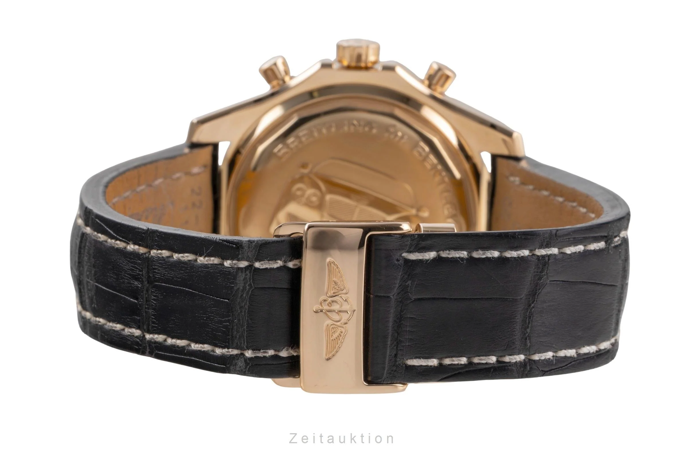 Breitling Bentley GT chronograph 18 ct gold automatic men's watch H13363 Limited  [2505297] - Image 13