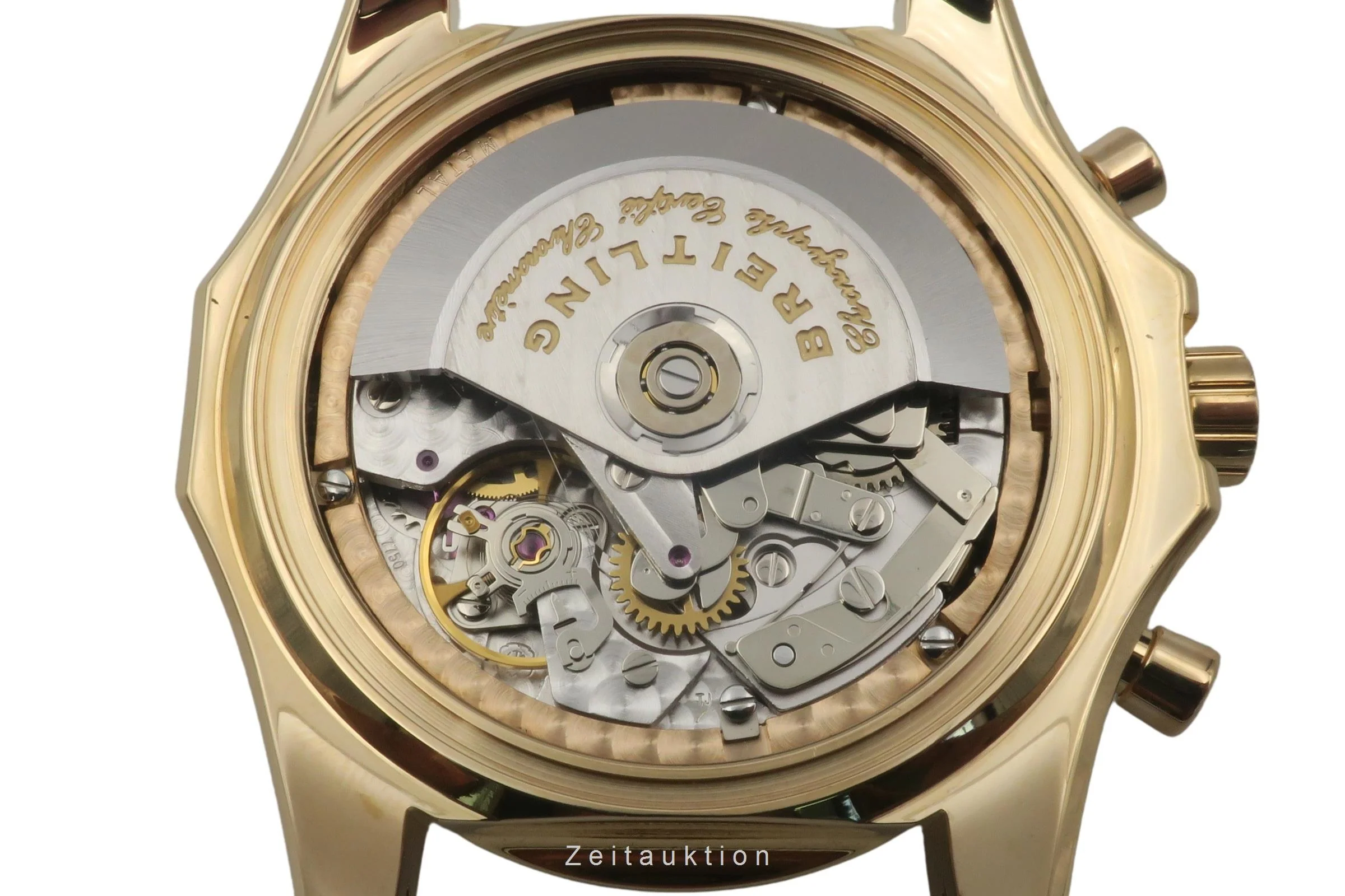 Breitling Bentley GT chronograph 18 ct gold automatic men's watch H13363 Limited  [2505297] - Image 14