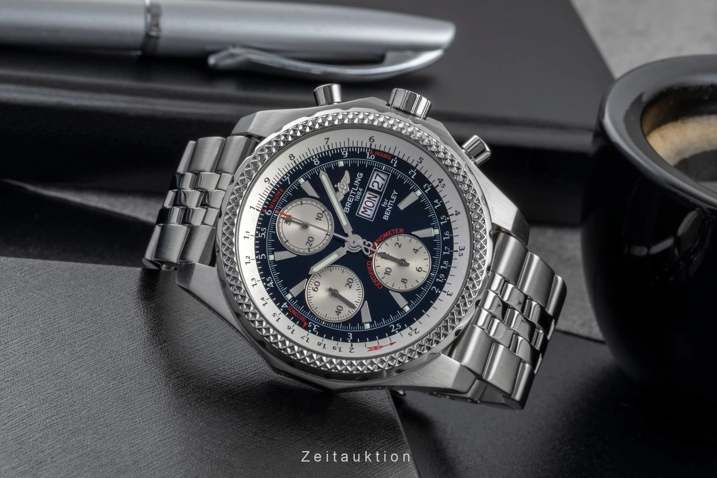 Breitling Bentley GT chronograph steel automatic men's watch A13362  [2507054] - Image 3