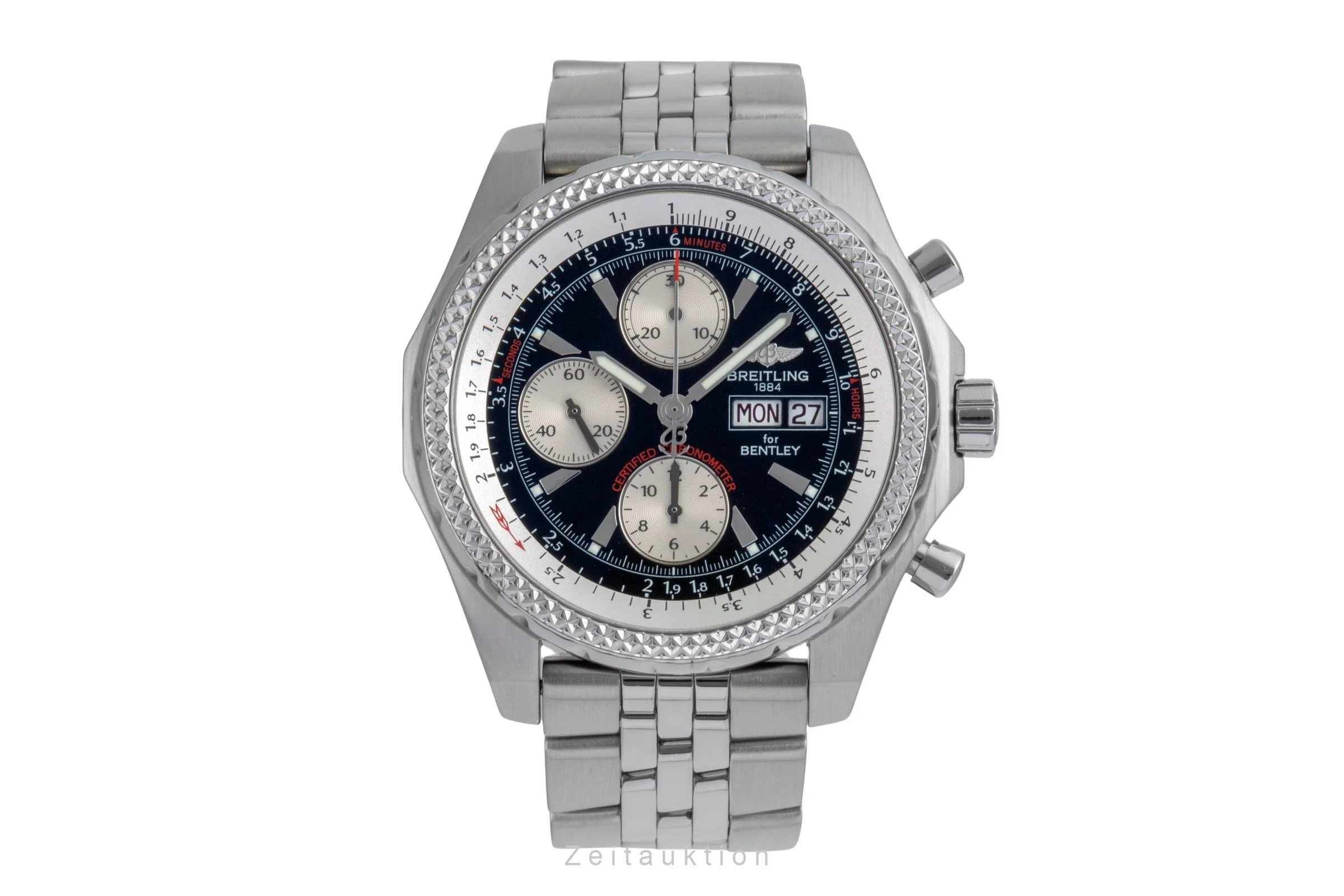 Breitling Bentley GT chronograph steel automatic men's watch A13362  [2507054] - Image 5