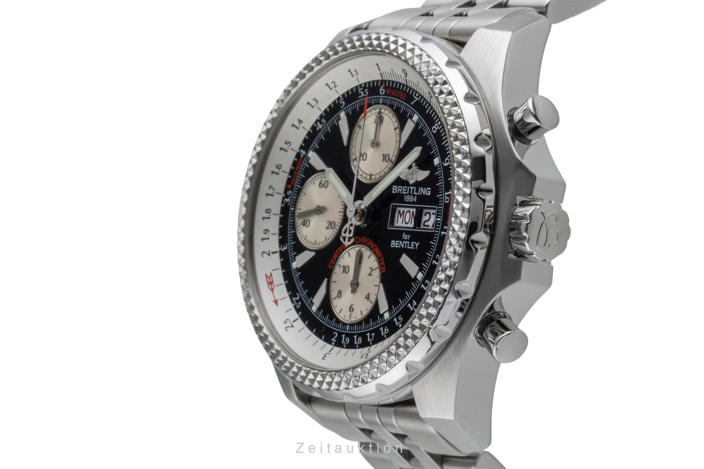 Breitling Bentley GT chronograph steel automatic men's watch A13362  [2507054] - Image 7