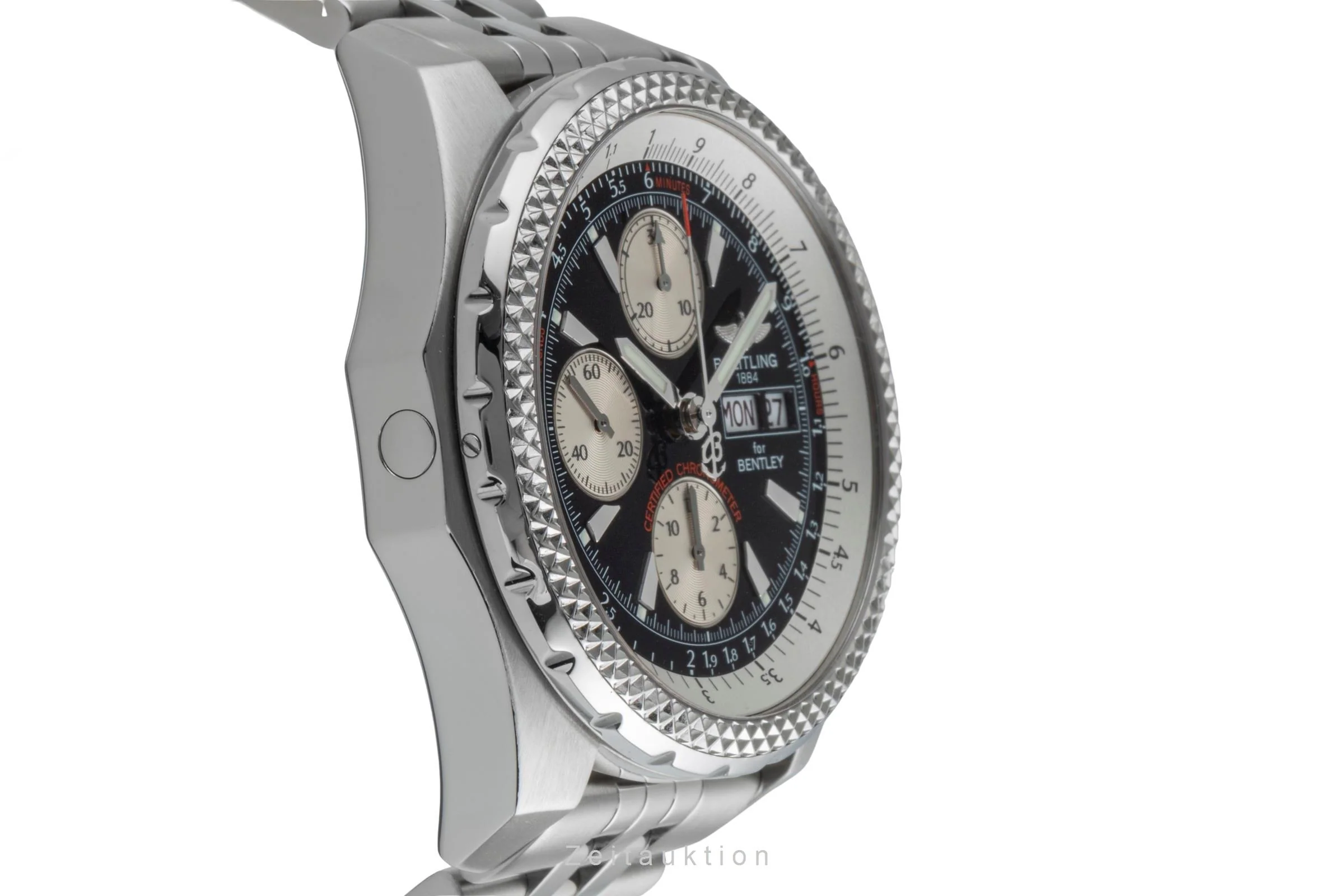 Breitling Bentley GT chronograph steel automatic men's watch A13362  [2507054] - Image 8