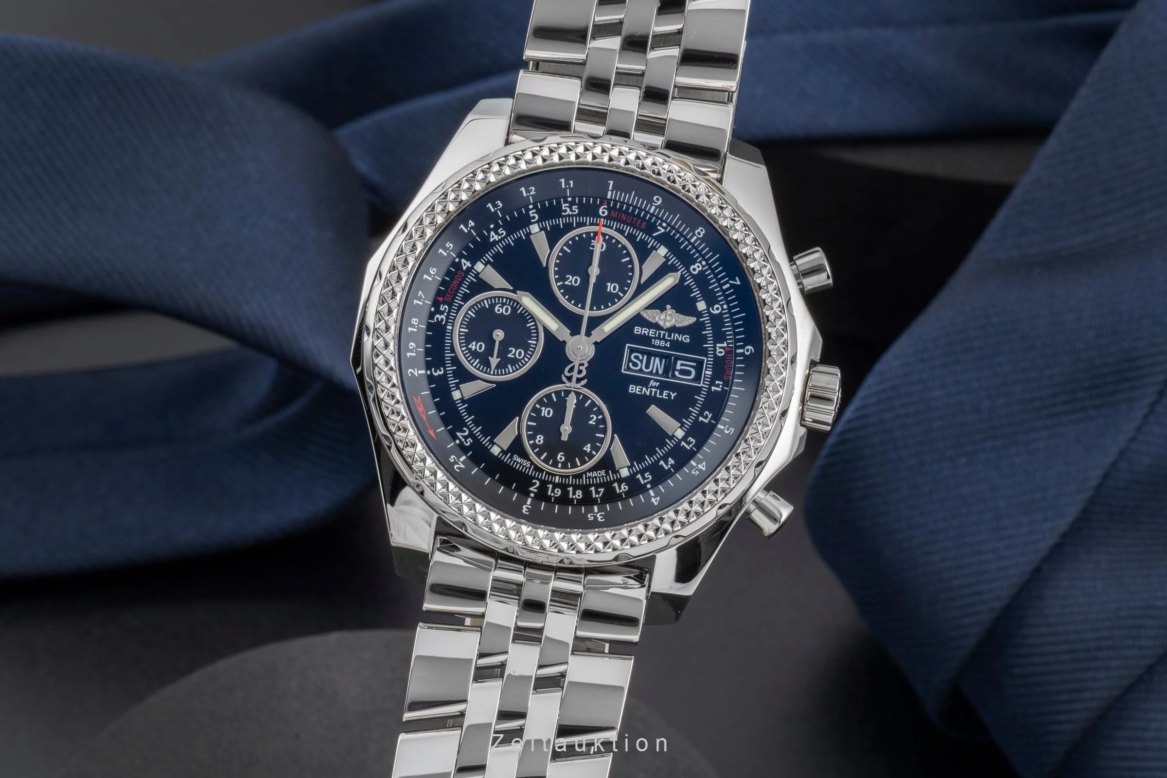 Breitling Bentley GT chronograph steel automatic men's watch A1336224/BB57  [2505986] - Image 2