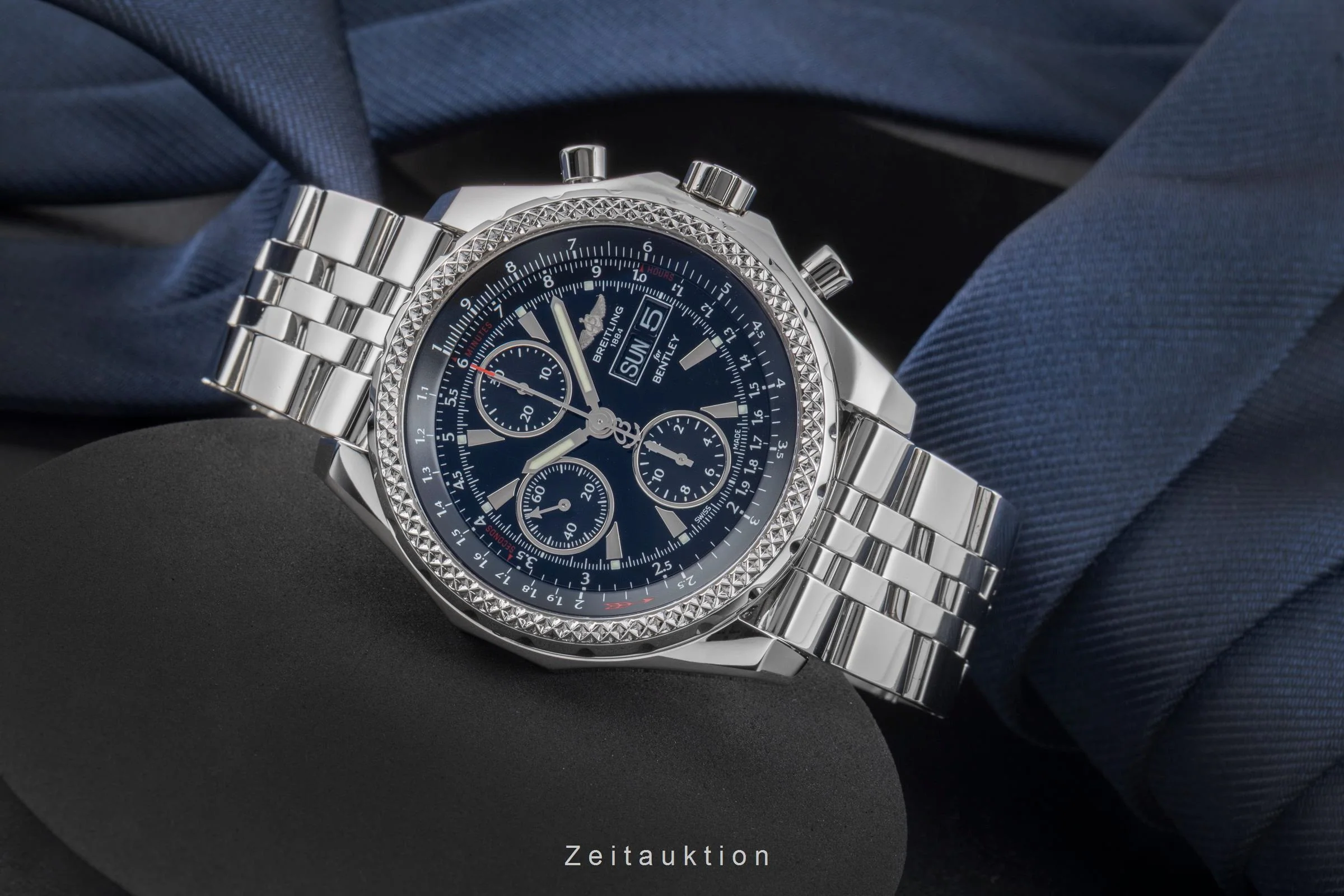 Breitling Bentley GT chronograph steel automatic men's watch A1336224/BB57  [2505986] - Image 3