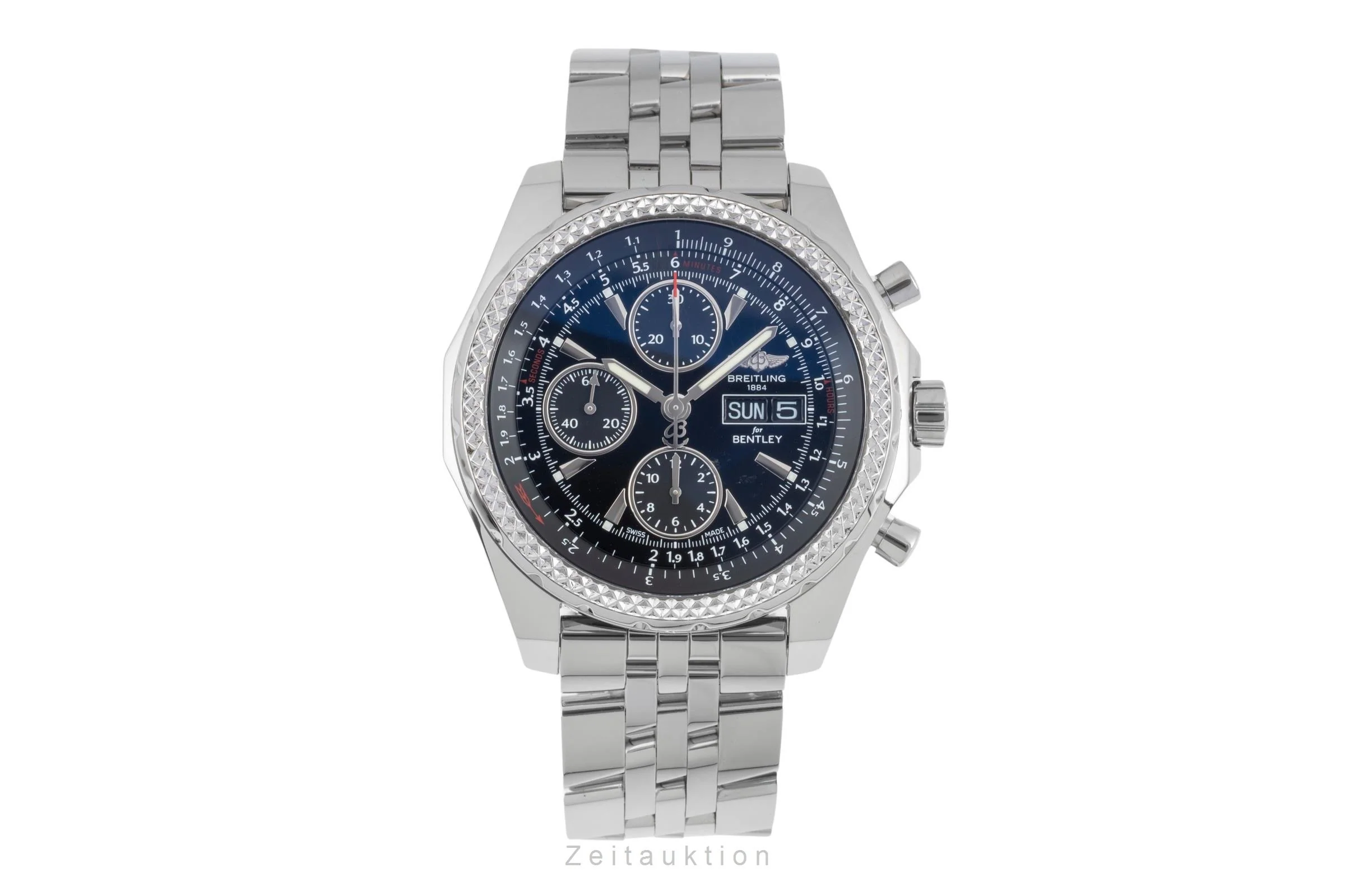 Breitling Bentley GT chronograph steel automatic men's watch A1336224/BB57  [2505986] - Image 5