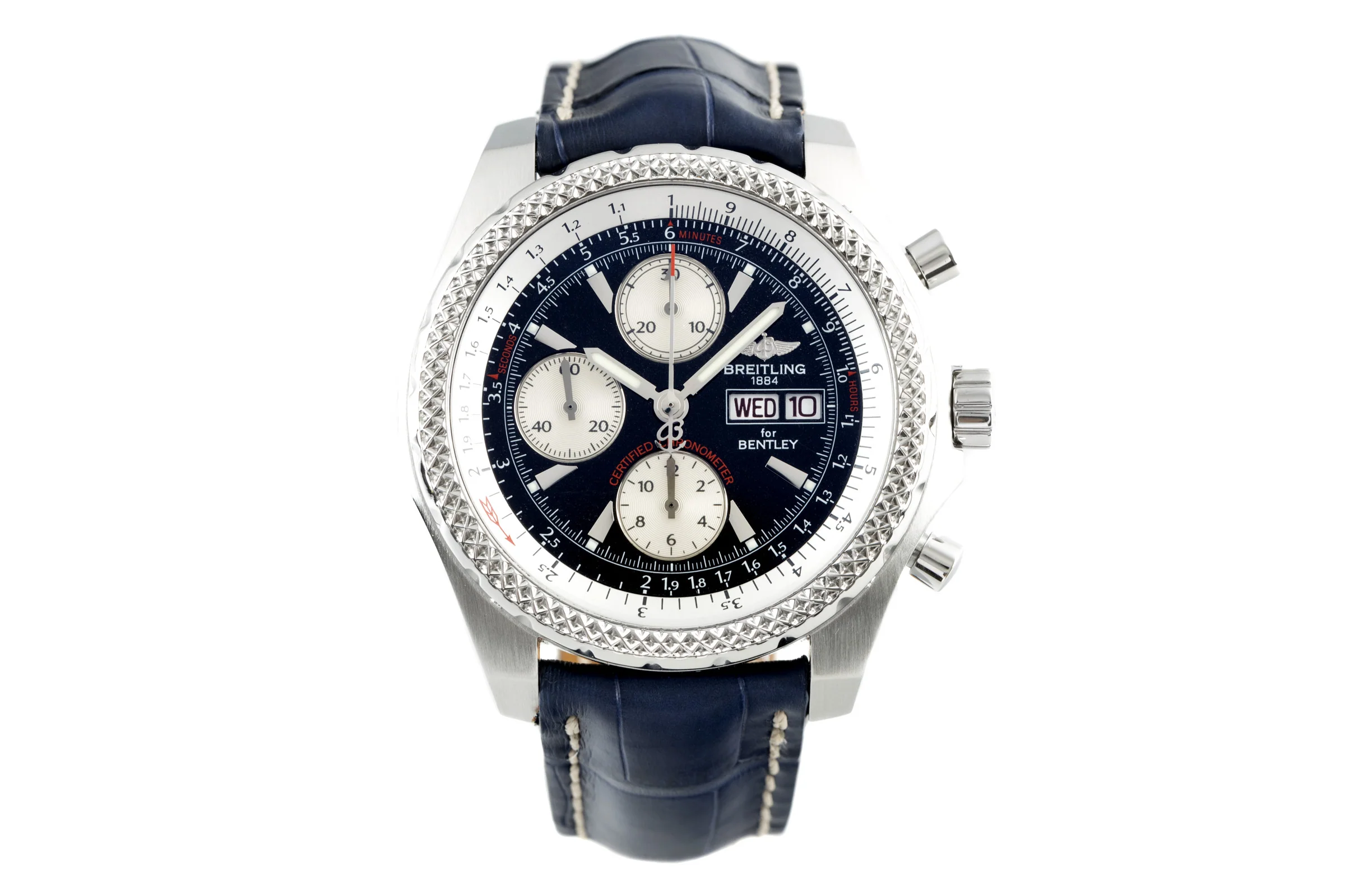 Breitling Bentley GT chronograph steel automatic men's watch A13363  [2110377] - Image 4