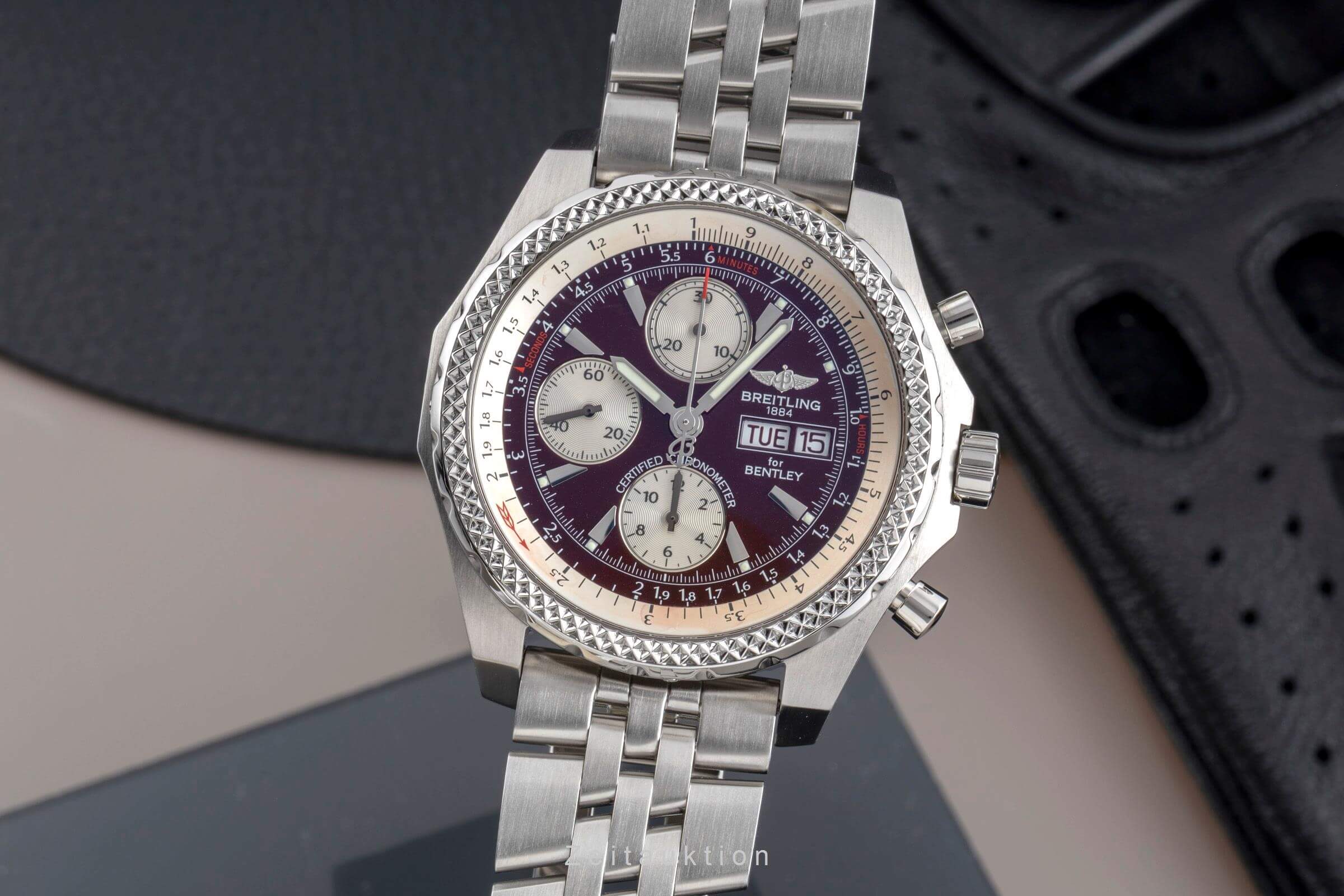 Breitling Bentley GT chronograph steel automatic men's watch A13363  [2502430] - Image 2