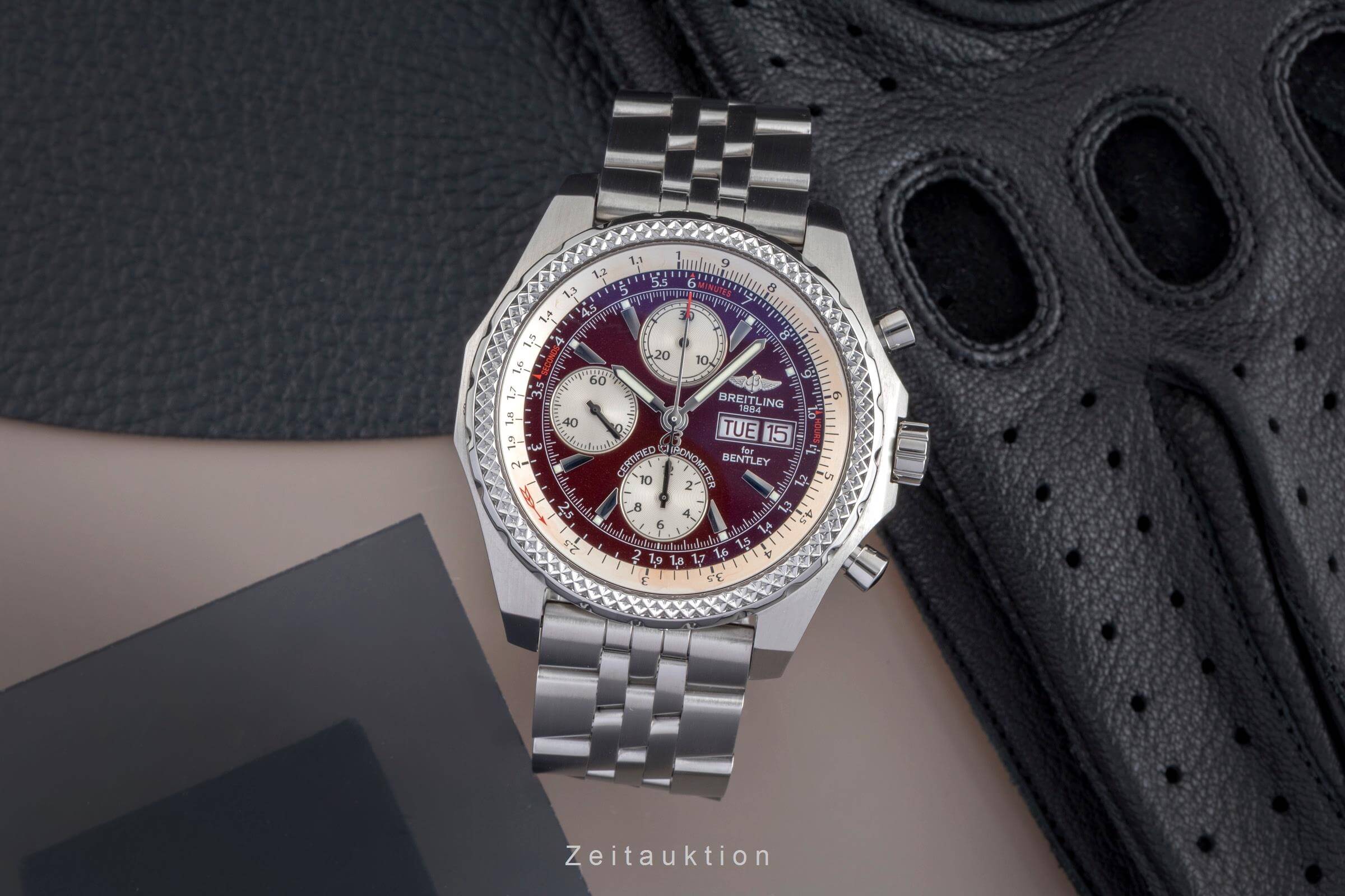 Breitling Bentley GT chronograph steel automatic men's watch A13363  [2502430] - Image 4