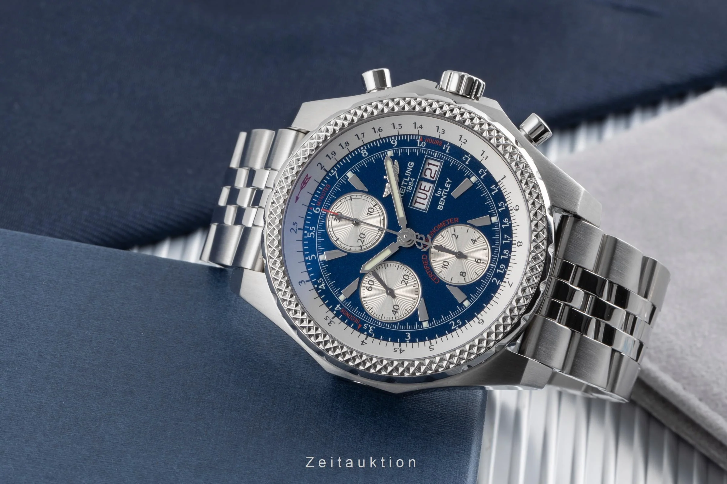 Breitling Bentley GT chronograph steel automatic men's watch A13363  [2503801] - Image 3