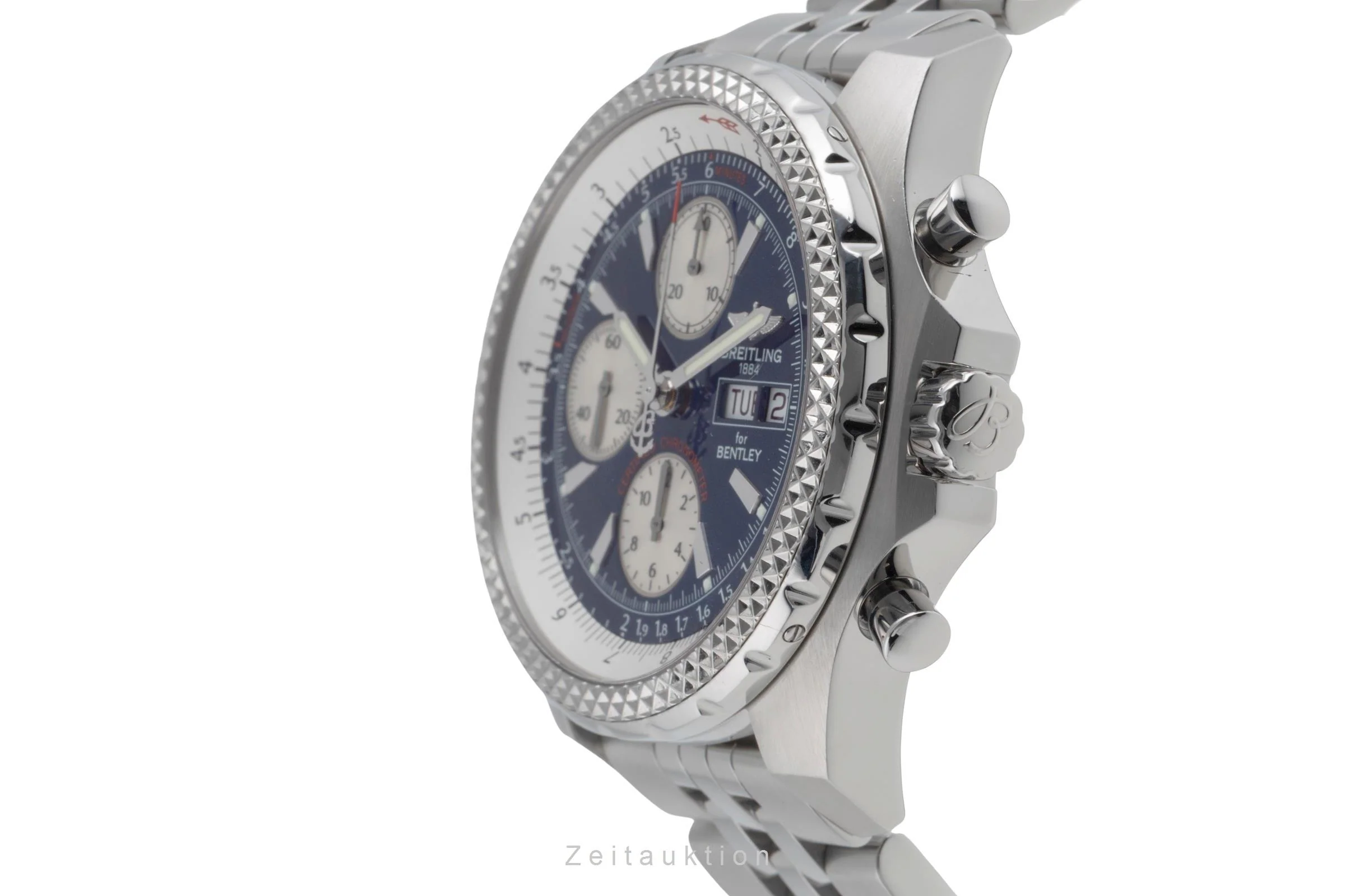 Breitling Bentley GT chronograph steel automatic men's watch A13363  [2503801] - Image 7