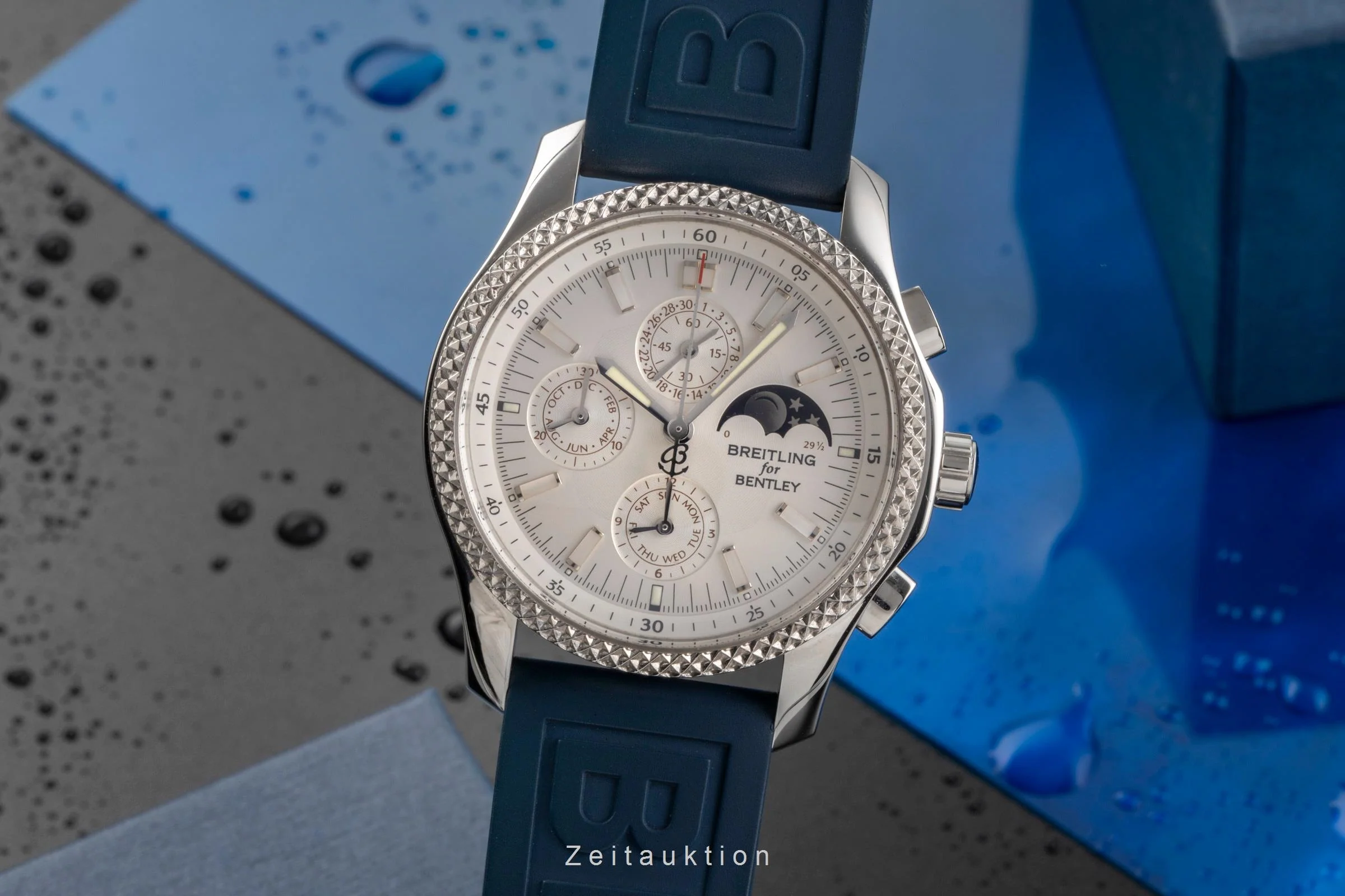Breitling Bentley Mark VI chronograph steel / platinium automatic men's watch P19362  [2502158] - Image 2