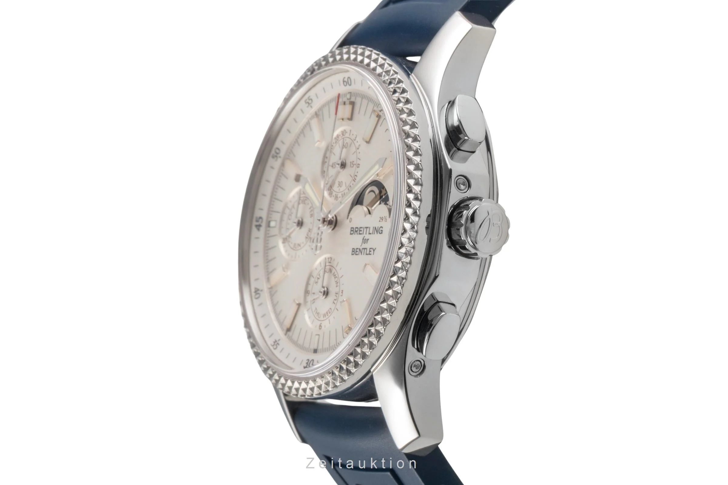 Breitling Bentley Mark VI chronograph steel / platinium automatic men's watch P19362  [2502158] - Image 7