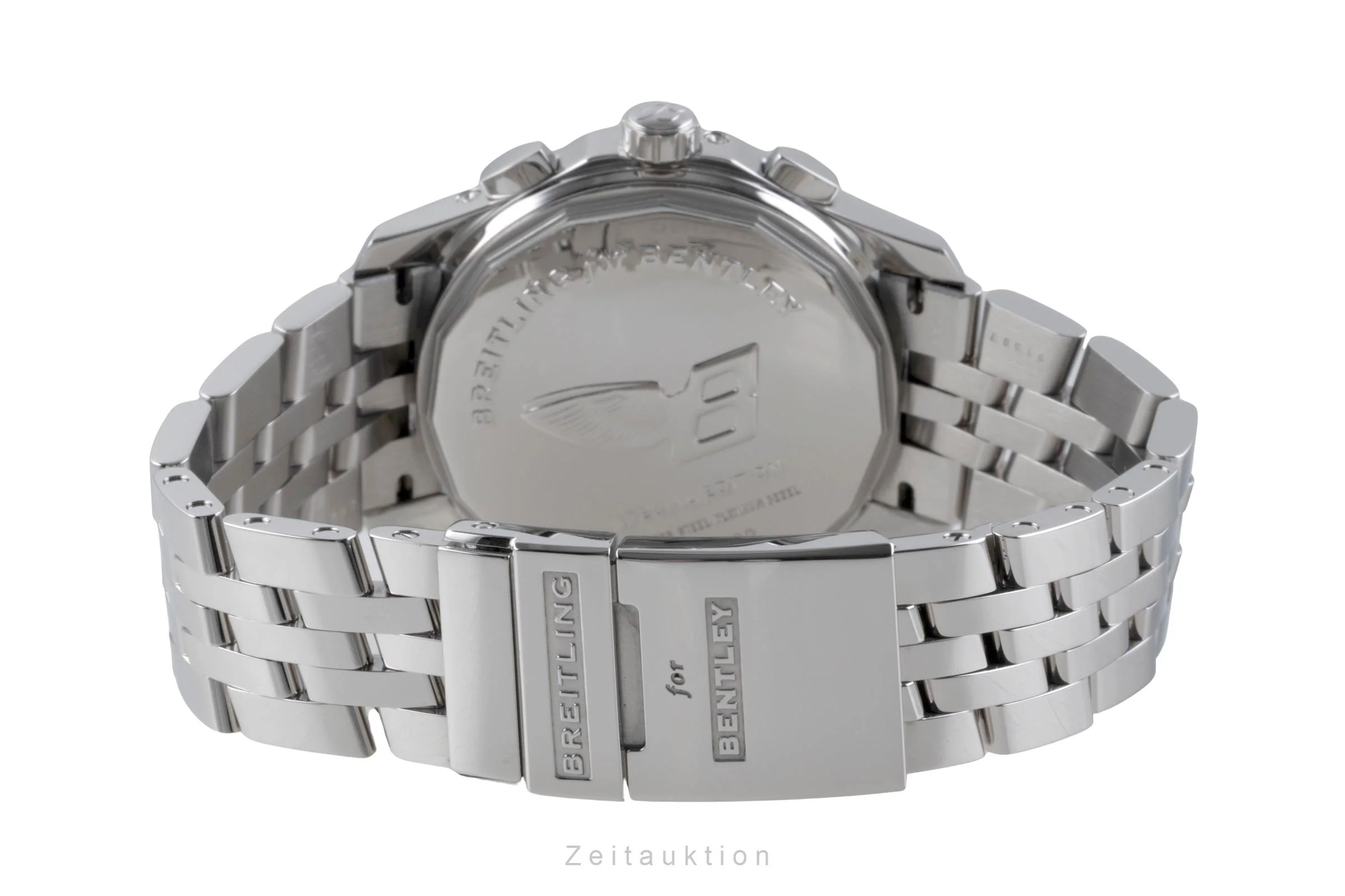 Breitling Bentley Mark VI chronograph steel / platinium automatic men's watch P1936212/B977	  [2506179] - Image 14