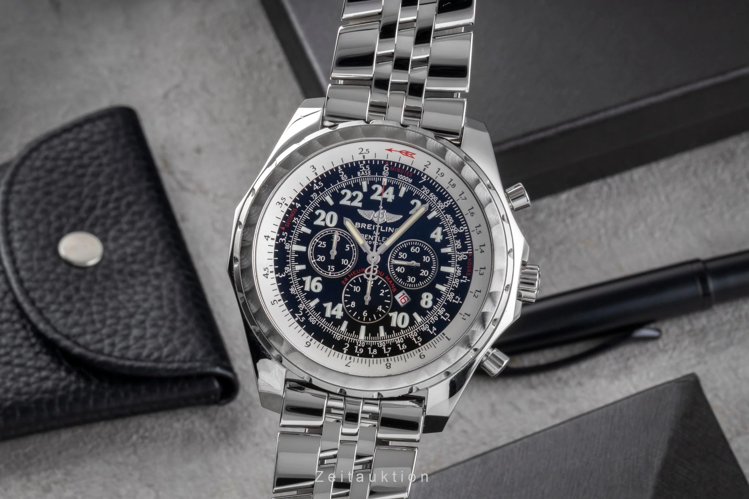 Breitling Bentley Motors chronograph steel automatic men's watch A22362-305 Limited  [2505288] - Image 2