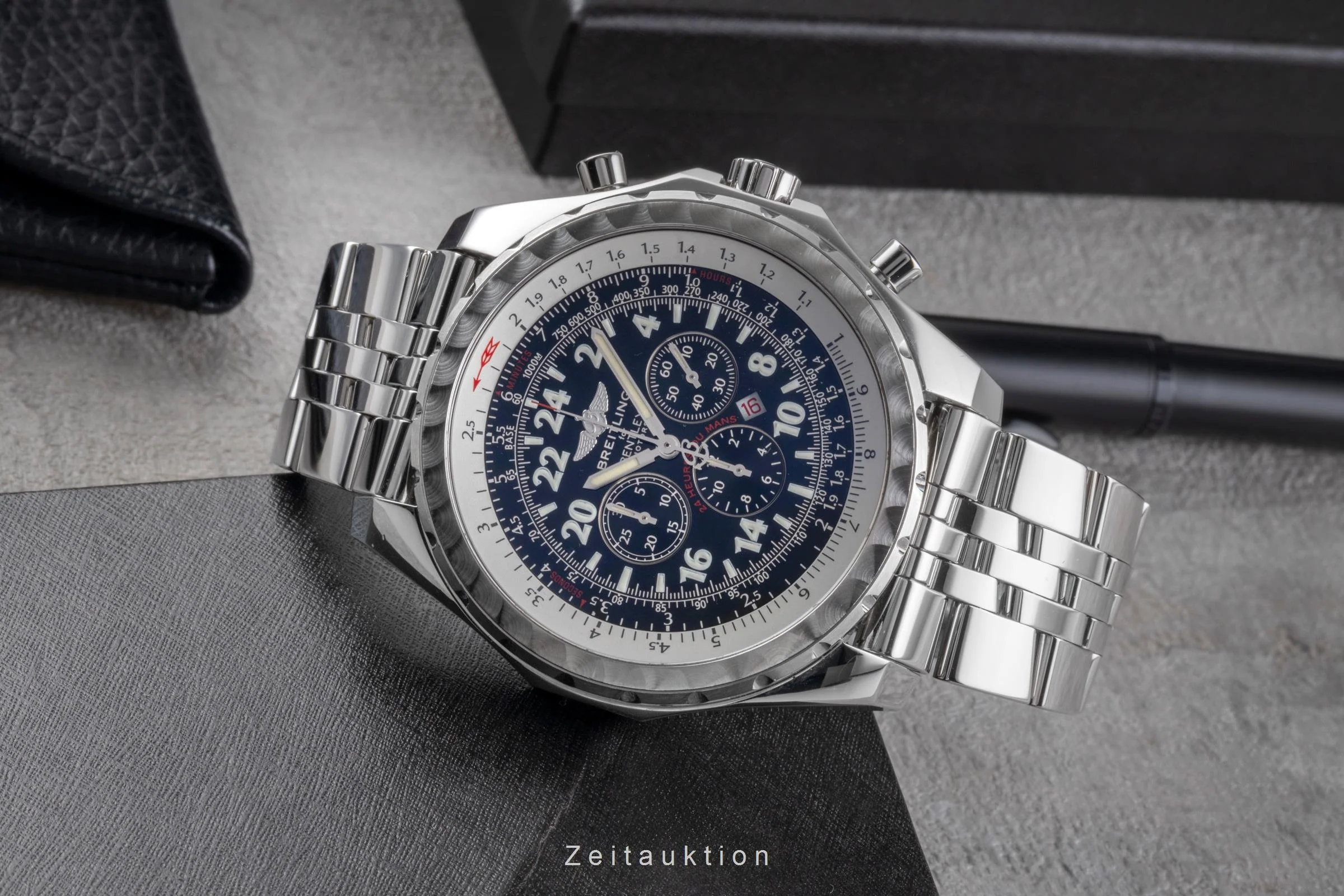 Breitling Bentley Motors chronograph steel automatic men's watch A22362-305 Limited  [2505288] - Image 3