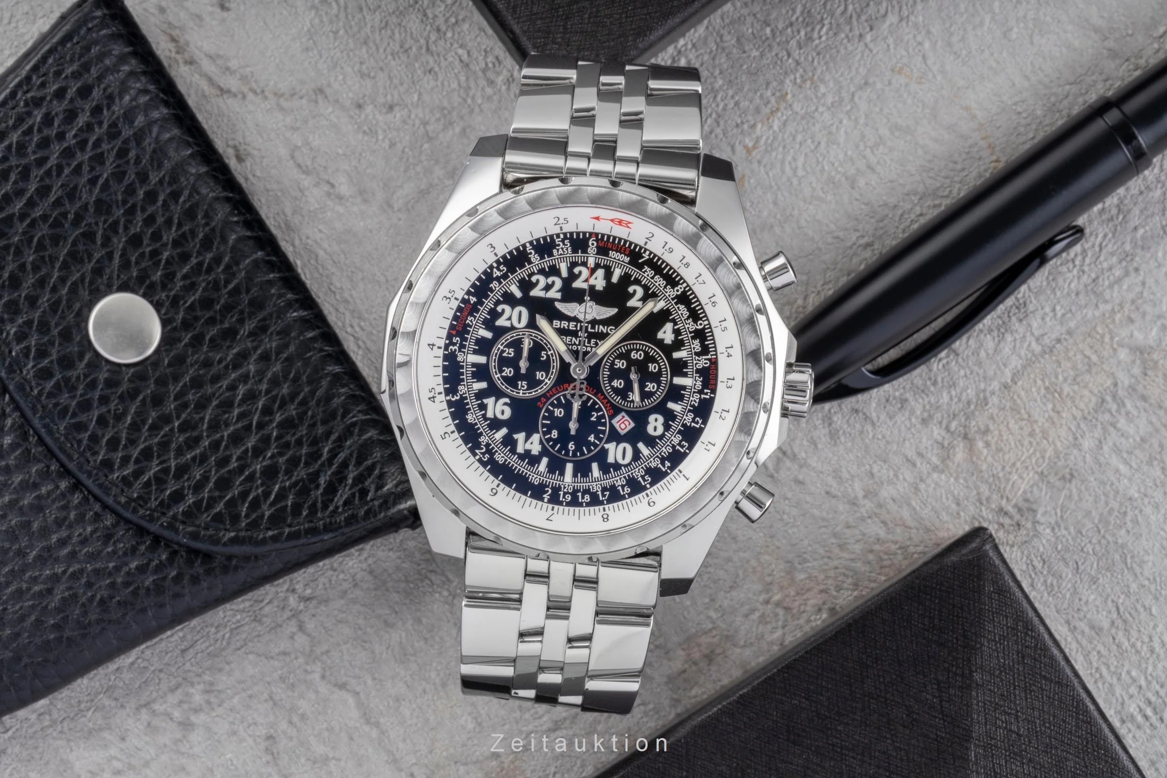 Breitling Bentley Motors chronograph steel automatic men's watch A22362-305 Limited  [2505288] - Image 4