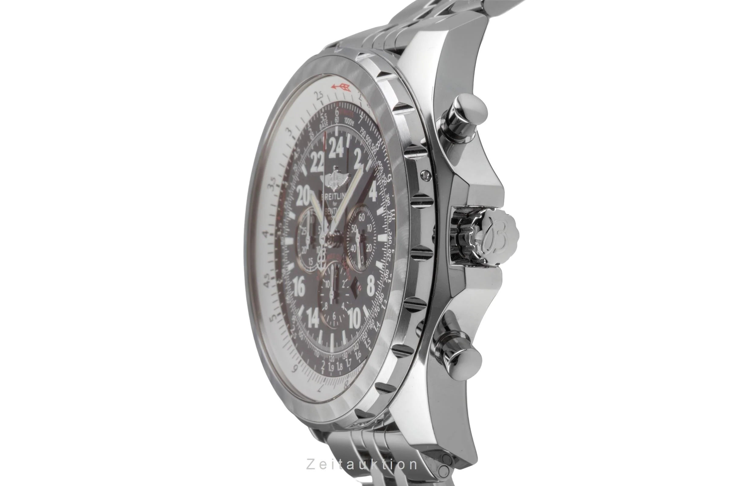 Breitling Bentley Motors chronograph steel automatic men's watch A22362-305 Limited  [2505288] - Image 7