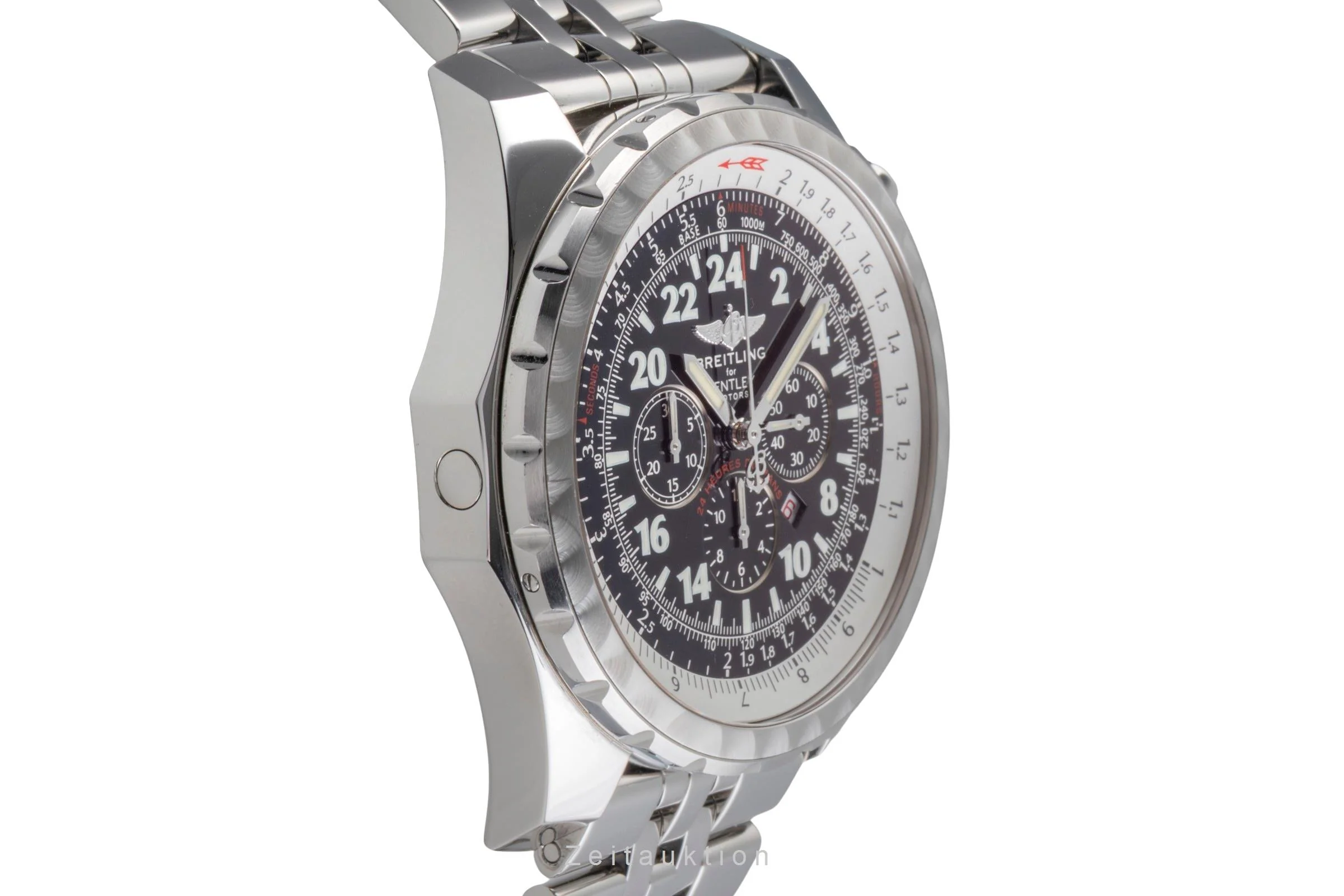 Breitling Bentley Motors chronograph steel automatic men's watch A22362-305 Limited  [2505288] - Image 8