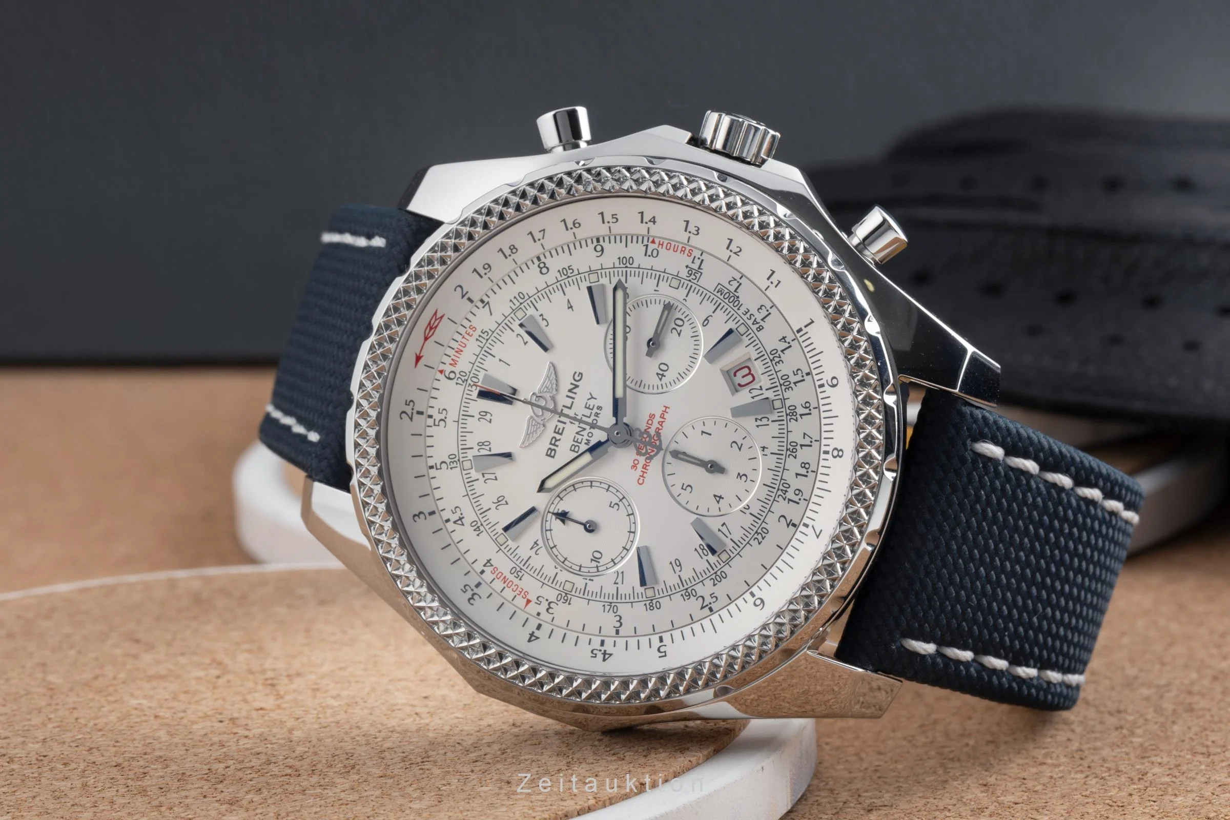 Breitling Bentley Motors chronograph steel automatic men's watch A25362  [2502595] - Image 3