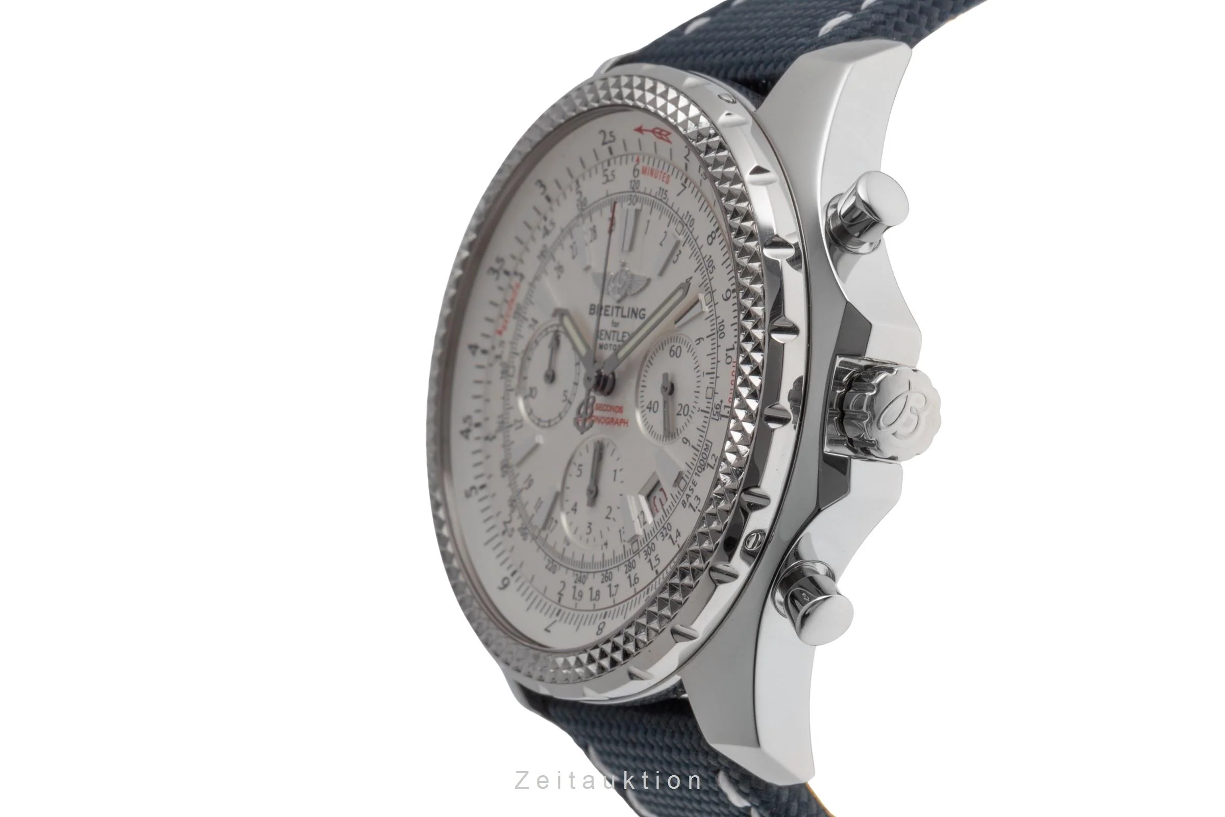 Breitling Bentley Motors chronograph steel automatic men's watch A25362  [2502595] - Image 7