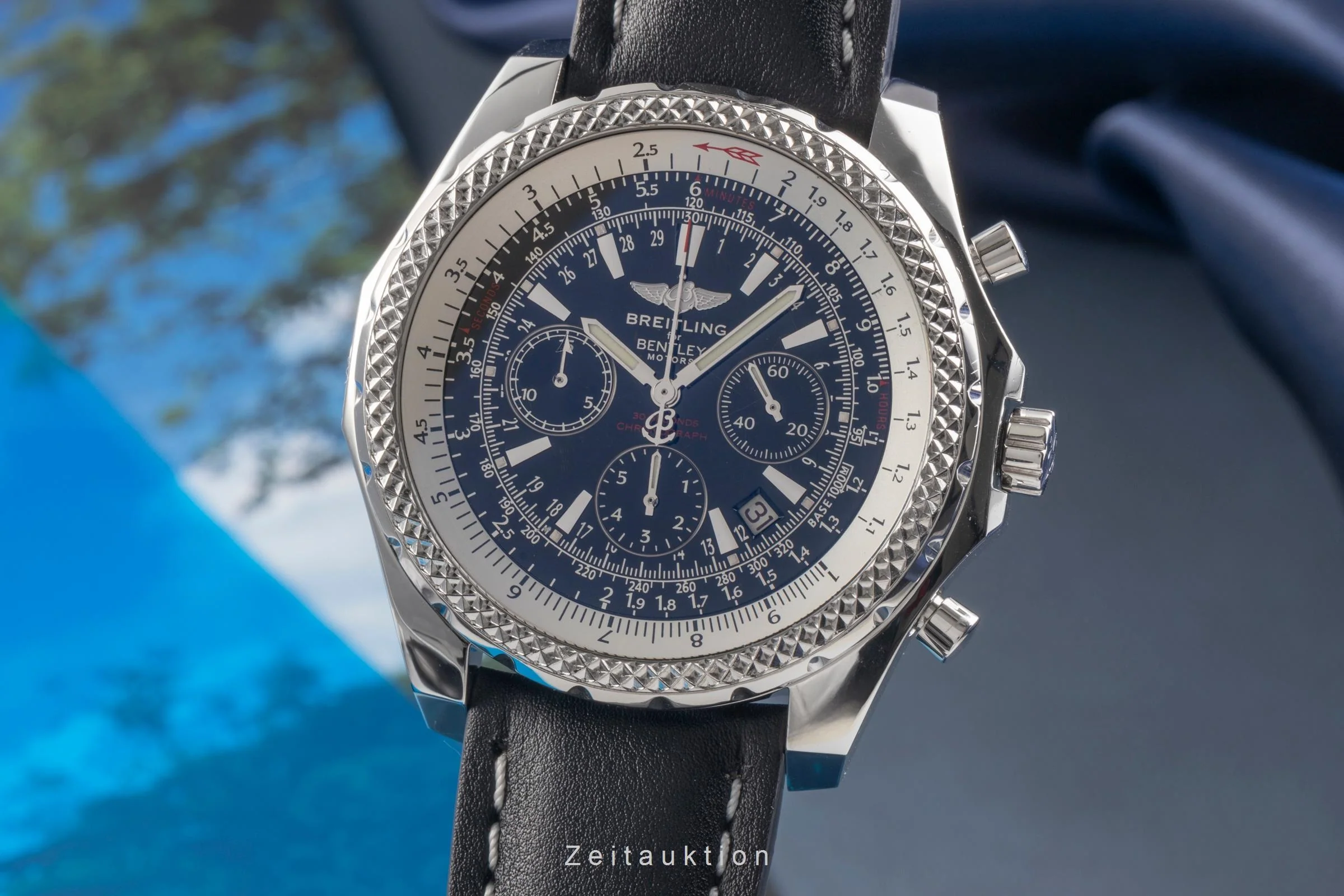 Breitling Bentley Motors chronograph steel automatic men's watch A25362  [2503214] - Image 2