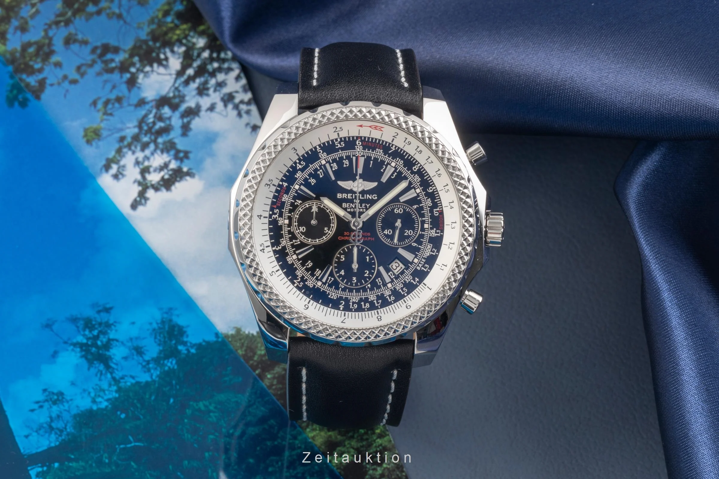 Breitling Bentley Motors chronograph steel automatic men's watch A25362  [2503214] - Image 4